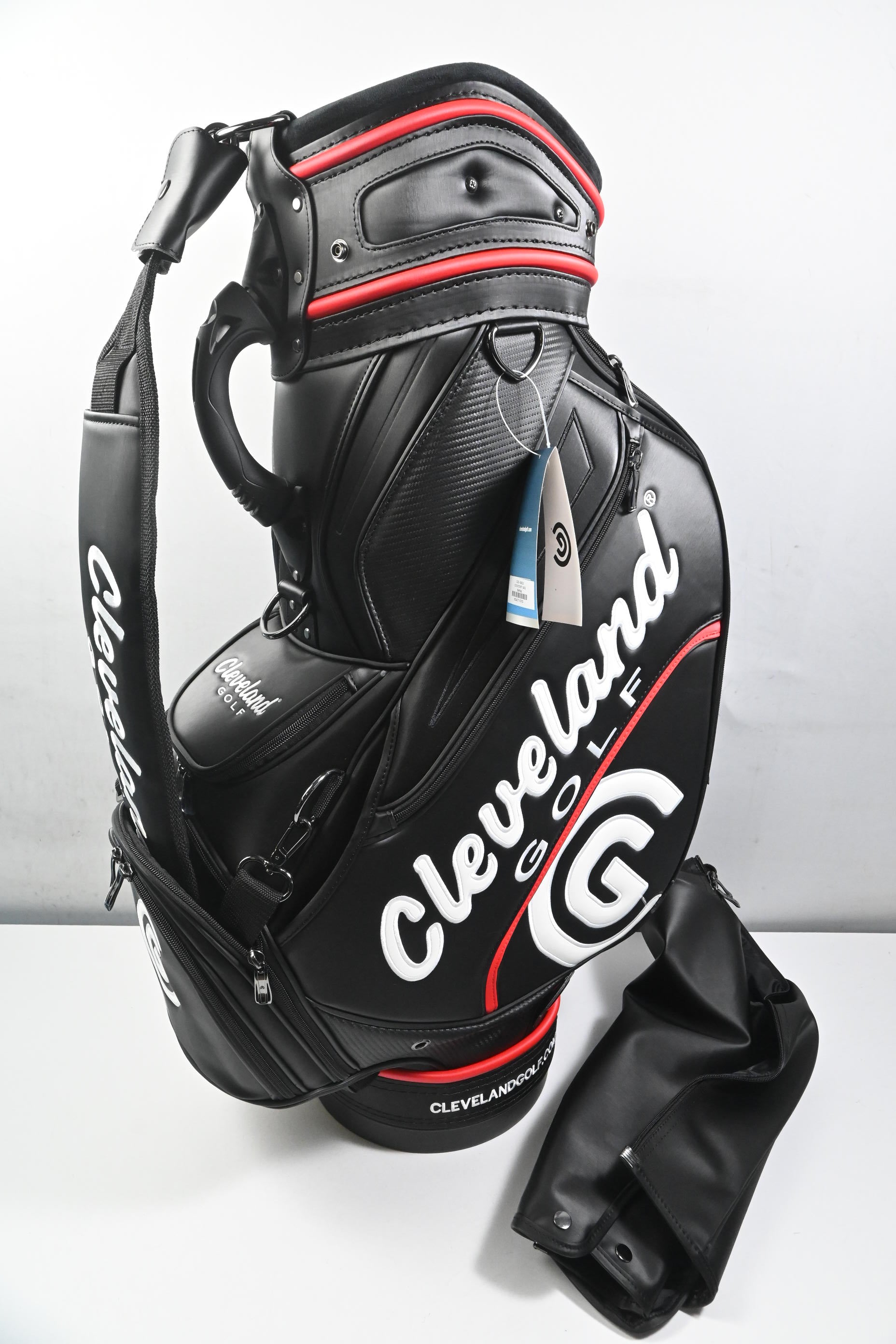 Cleveland Staff Tour Bag / 6-Way Divider / Black, Red