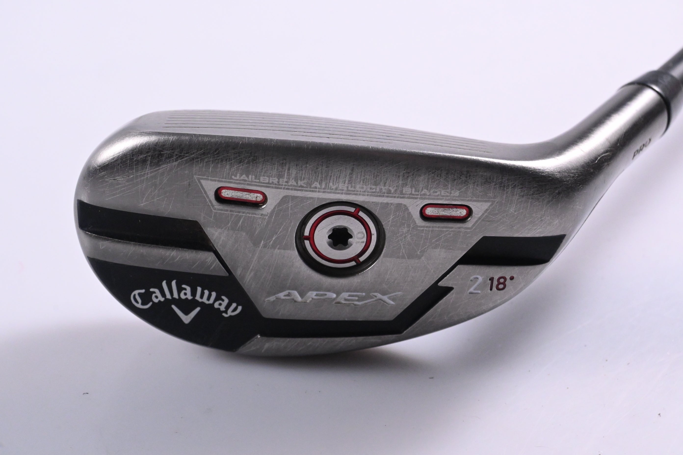 Callaway Apex Pro 21 #2 Hybrid / 18 Degree / Stiff Flex MMT 80 Shaft