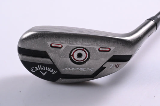 Callaway Apex Pro 21 #2 Hybrid / 18 Degree / Stiff Flex MMT 80 Shaft