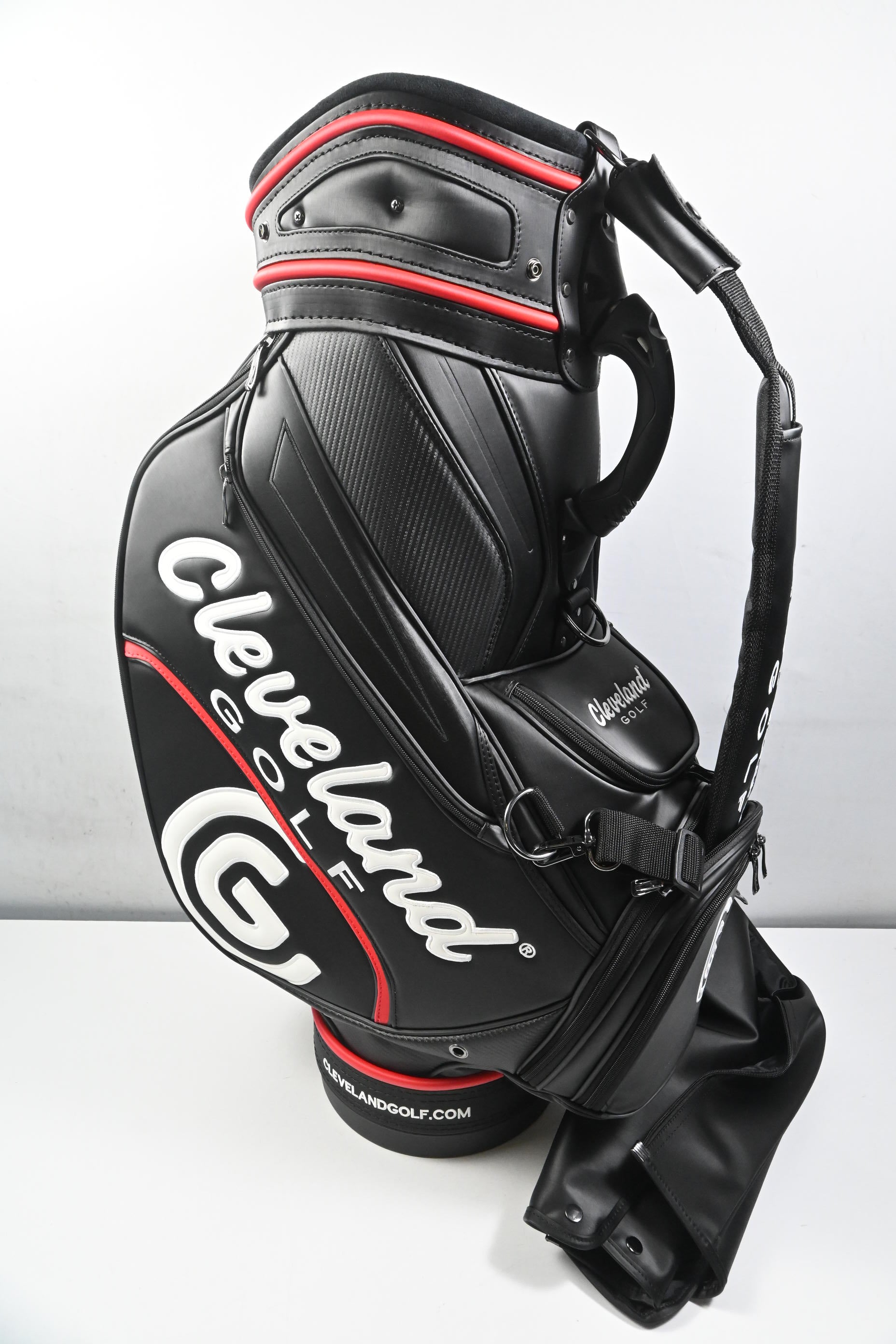 Cleveland Staff Tour Bag / 6-Way Divider / Black, Red