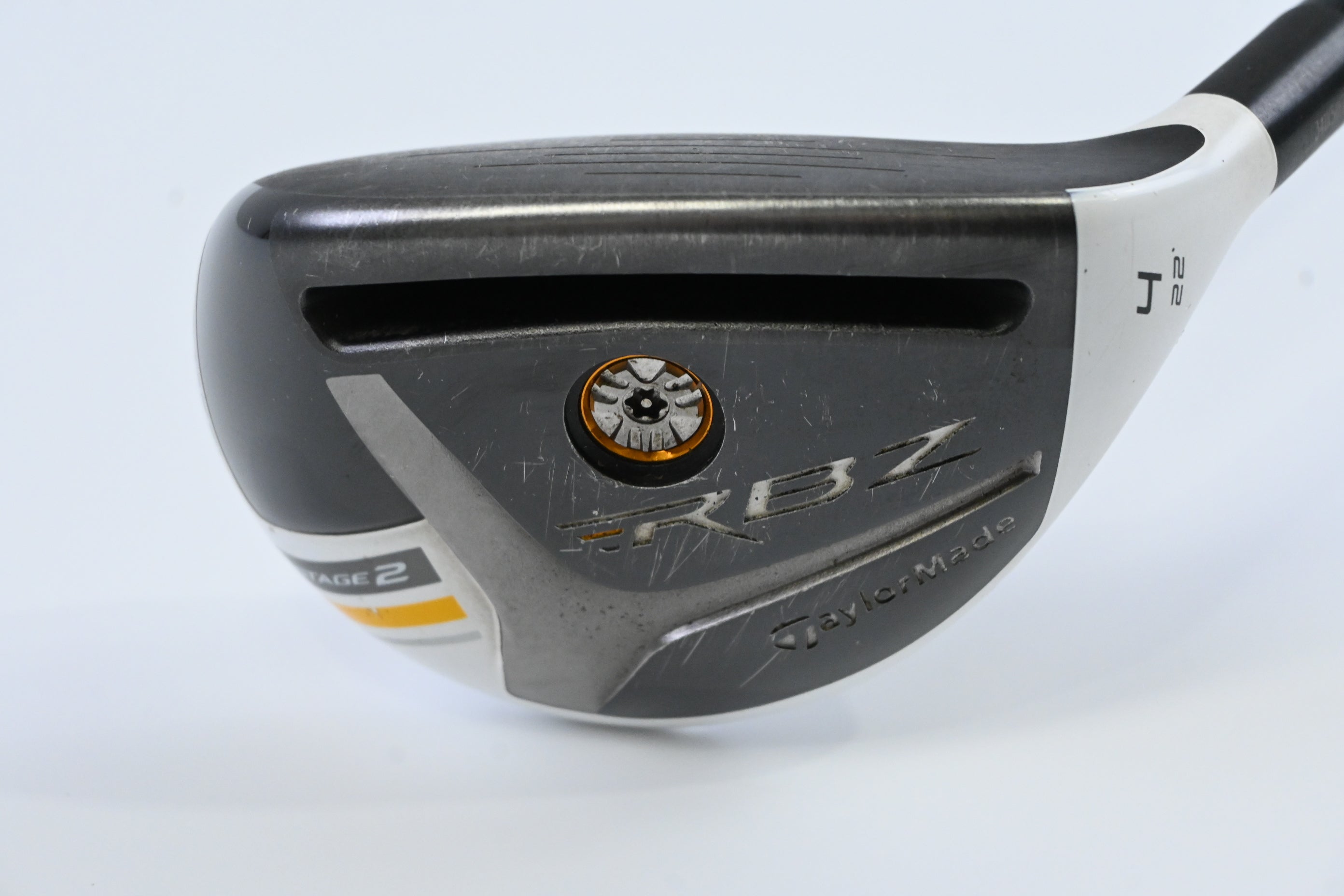 Taylormade RBZ Stage 2 #4 Hybrid / 22 Degree / Regular Flex Rocketfuel 65 Shaft