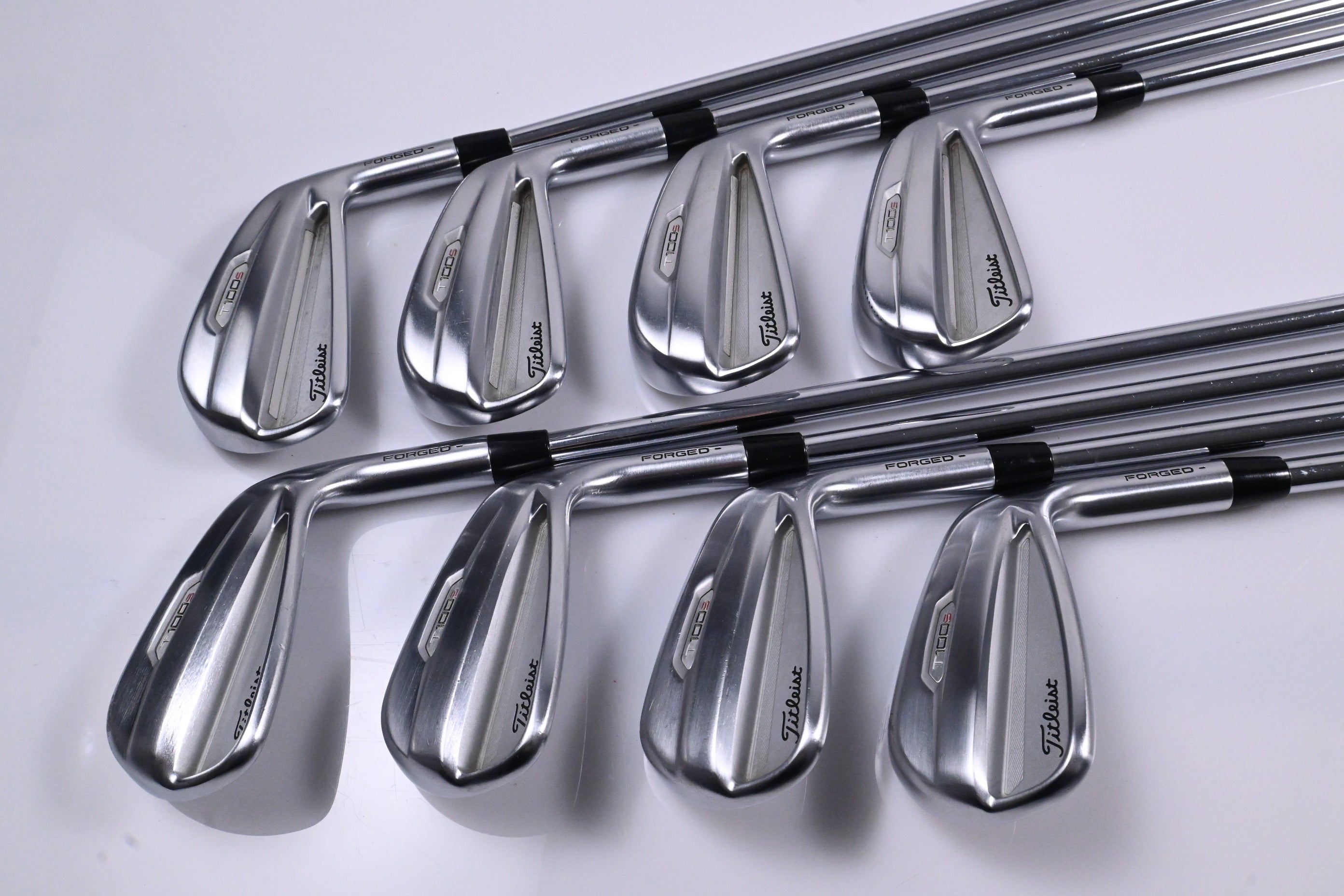 Titleist T100.S 2021 Irons / 4-PW+48° / Stiff Flex Project X LZ 120 Shafts