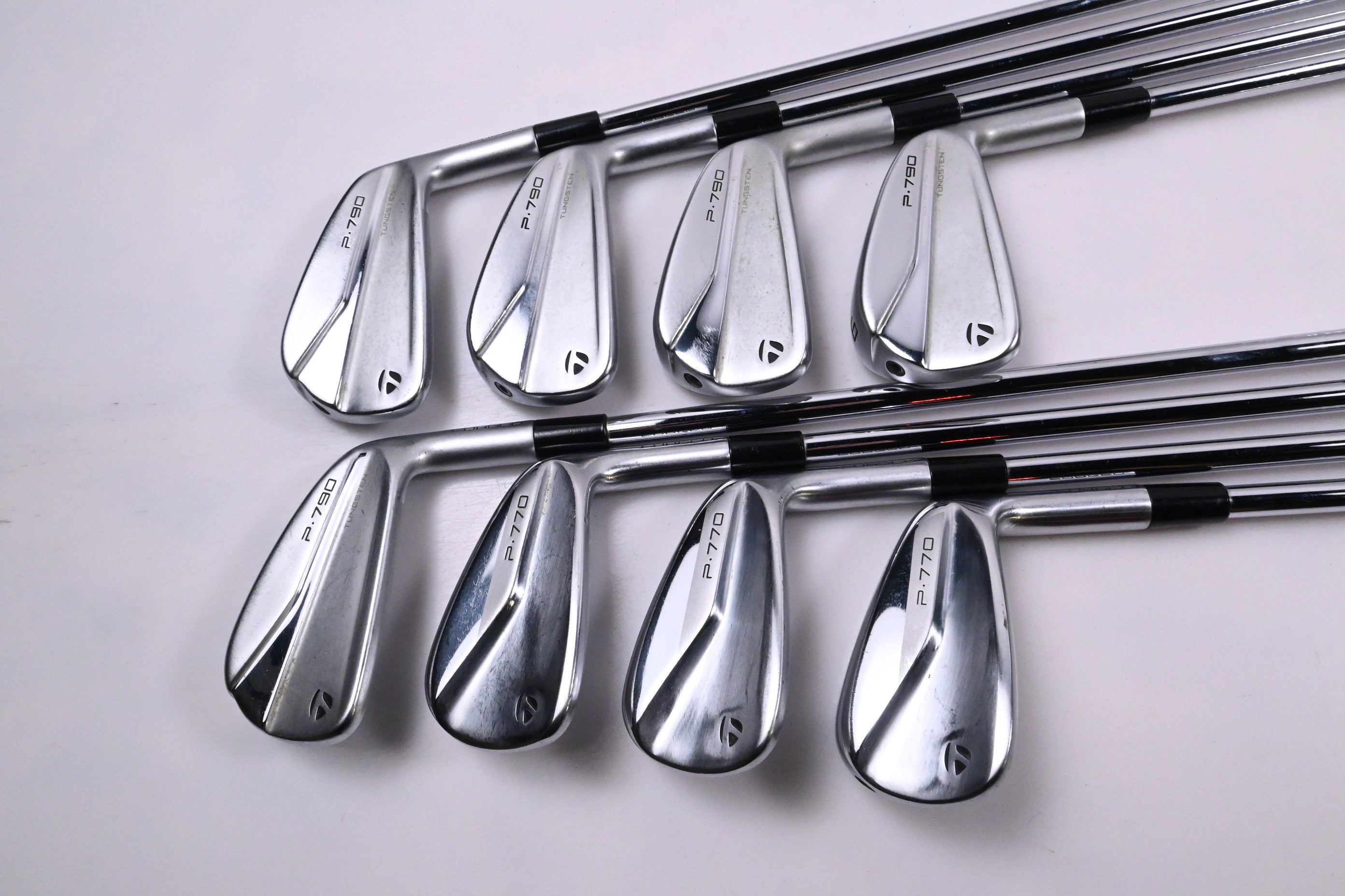 Taylormade P790/P770 2021 Irons / 3-PW / Stiff Flex Oban CT-125 Shafts