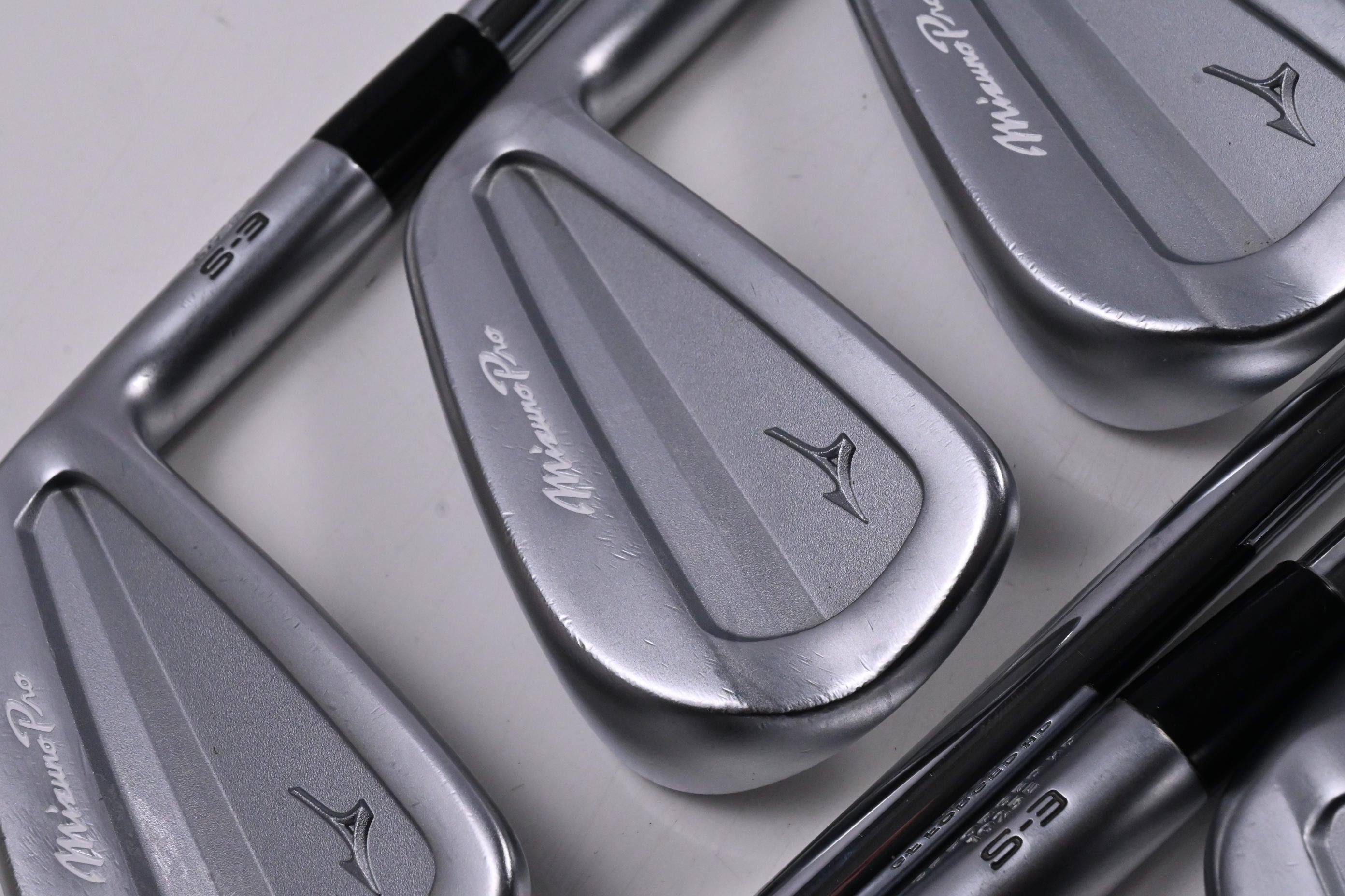 Mizuno Pro S-3 Irons / 4-PW / Stiff Flex Project X Rifle Shafts