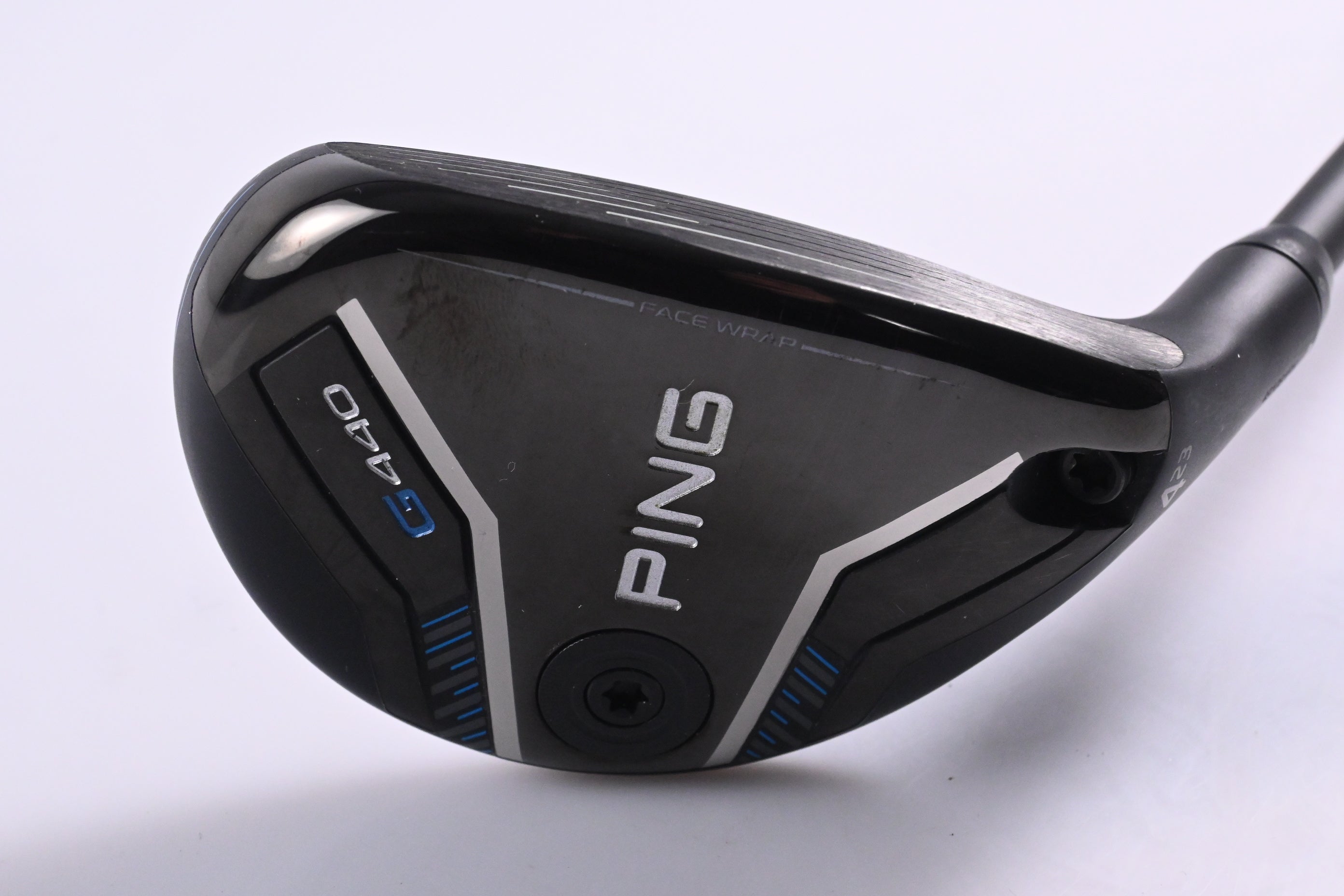 Ping G440 #4 Hybrid / 23 Degree / Regular Flex Ping Alta CB Blue 70 Shaft