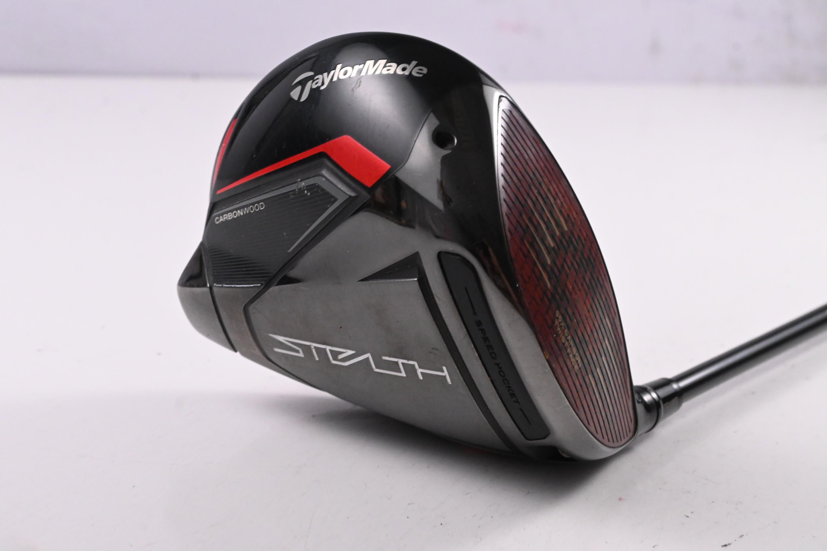 Taylormade Stealth Driver / 10.5 Degree / Stiff Flex Hzrdus Smoke RDX Red 60