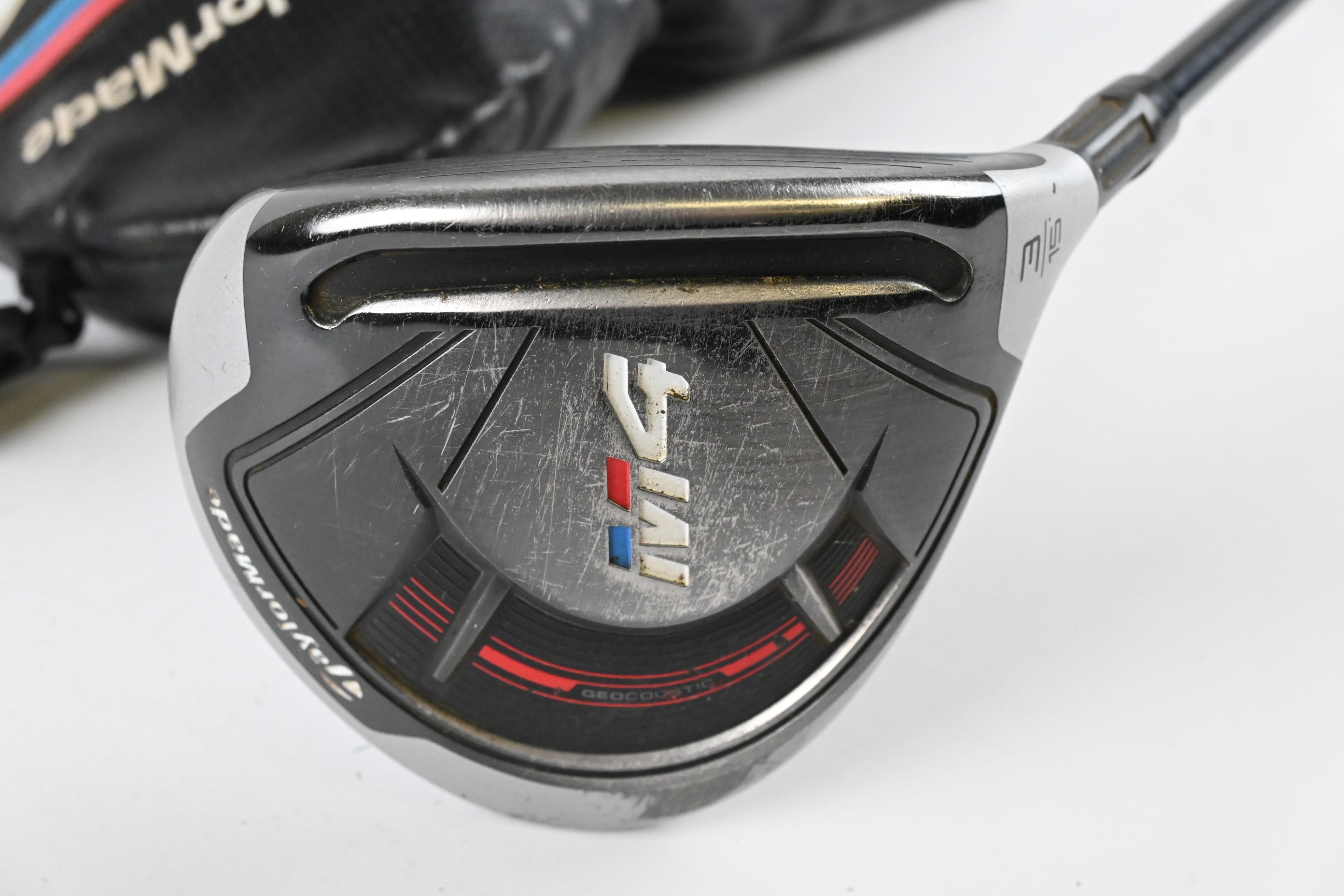 Taylormade M4 #3 Wood / 19 Degree / Stiff Flex Fujikura Atmos Red 6 Shaft