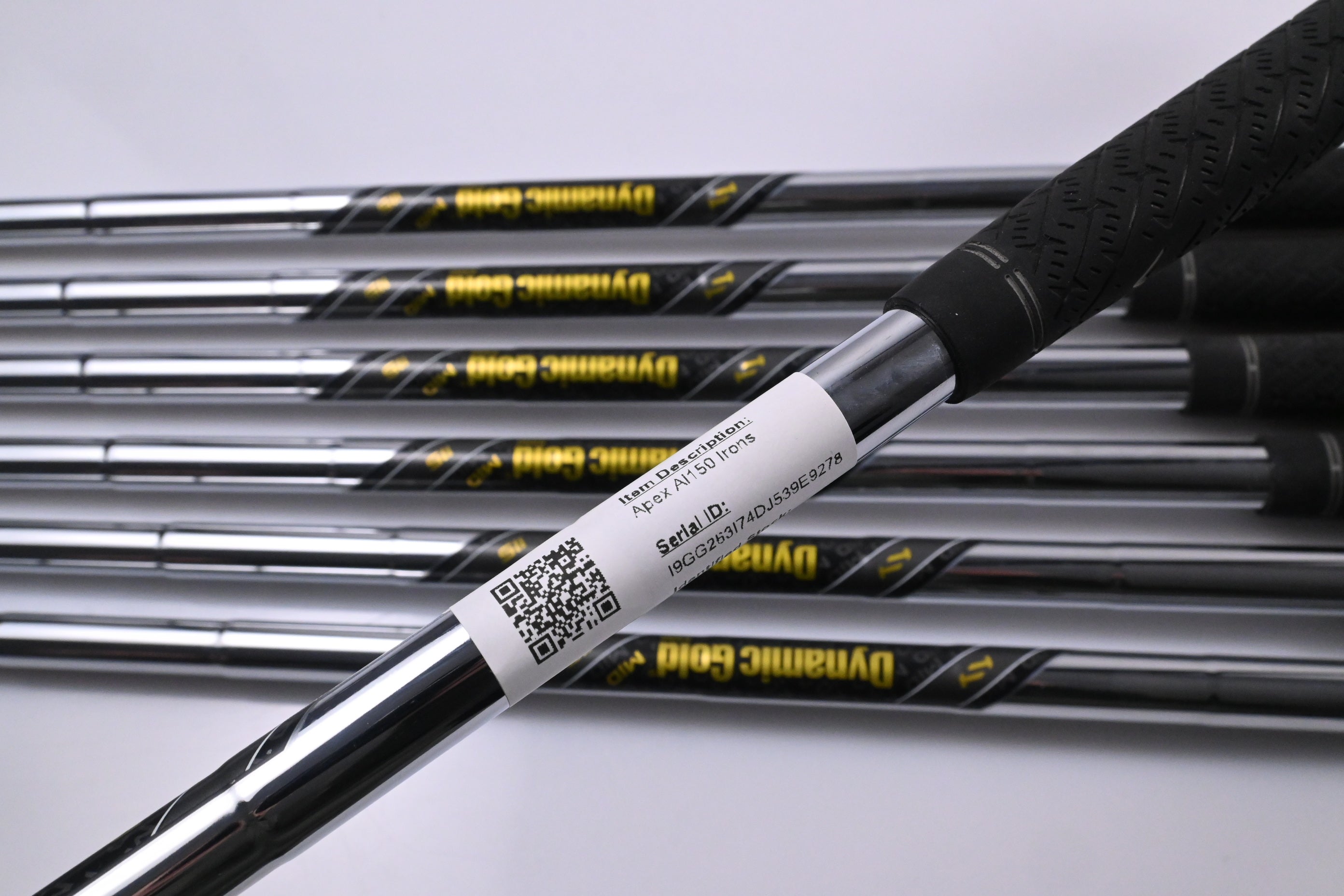 Callaway Apex Ai150 Irons / 4-PW / Stiff Flex Dynamic Gold Mid 115 S300 Shafts