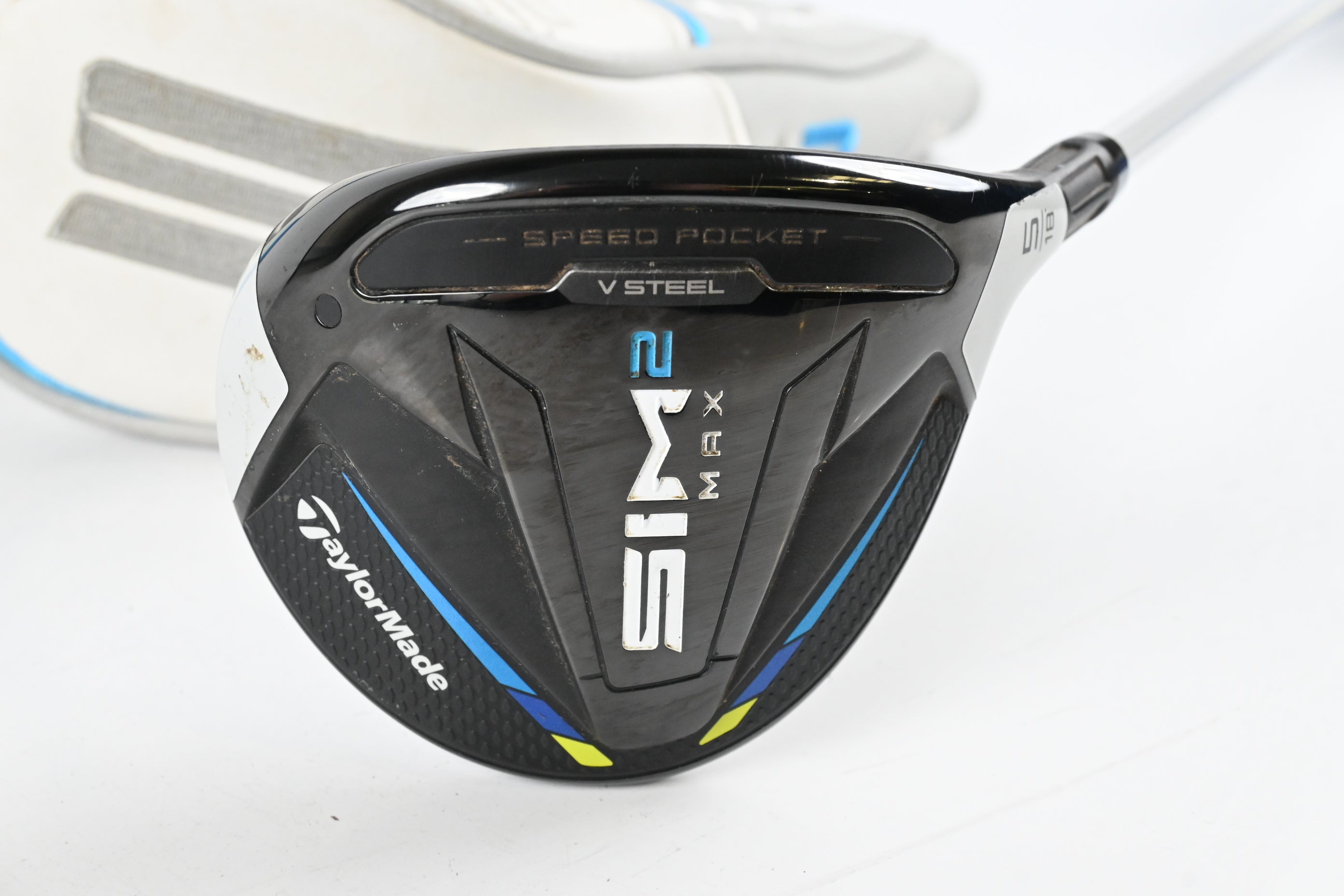Ladies Taylormade SIM2 Max #5 Wood / 18 Degree / Ladies Flex Aldila NV 2KXV Blue