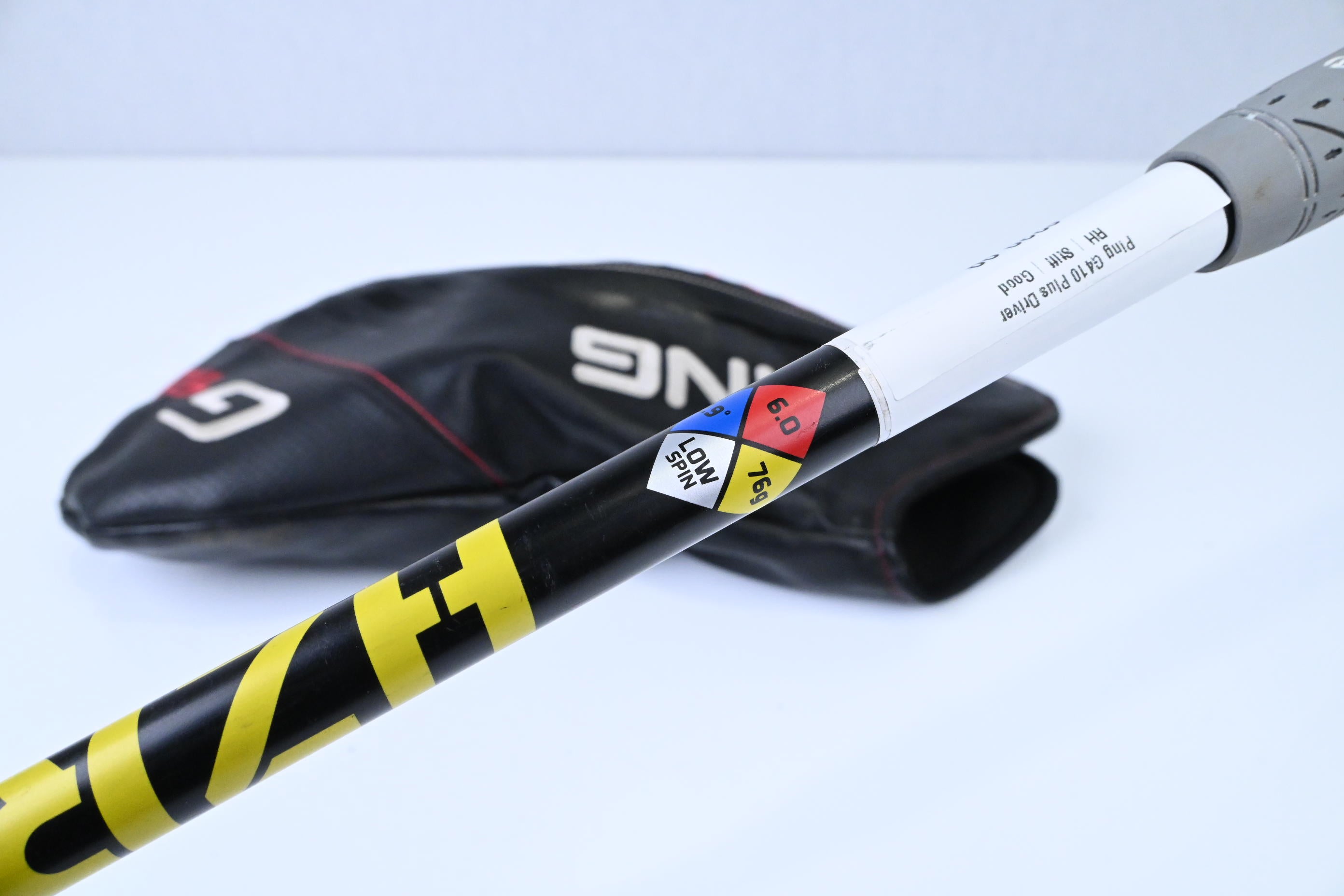 Ping G410 Plus Driver / 10.5 Degree / Stiff Flex HZRDUS Yellow 76 Shaft