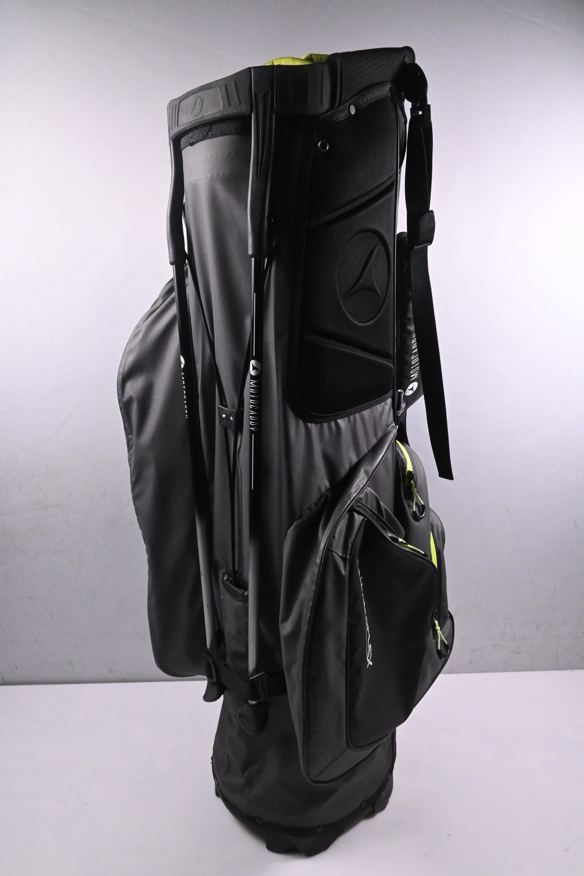Motocaddy HydroFlex Stand Bag / 5-Way Divider / Grey & Lime Green