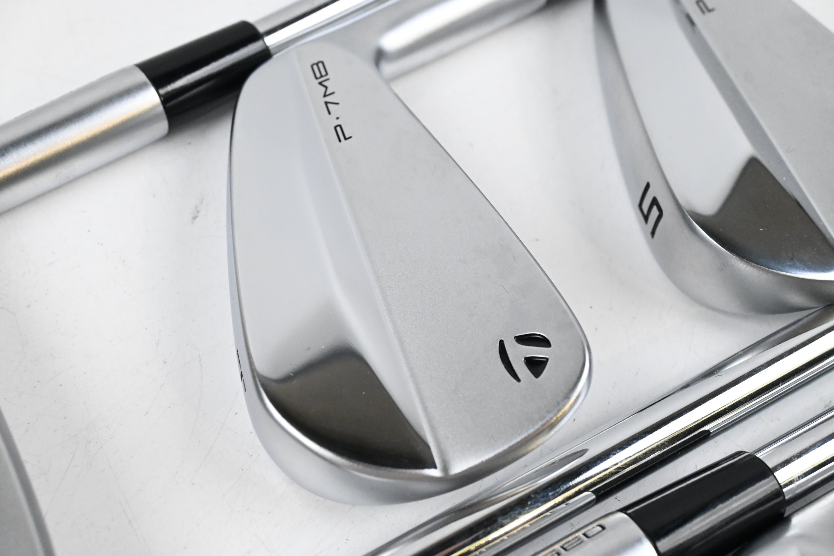 Taylormade P7MB 2023 Irons / 3-9i / Stiff Flex KBS Tour Shafts