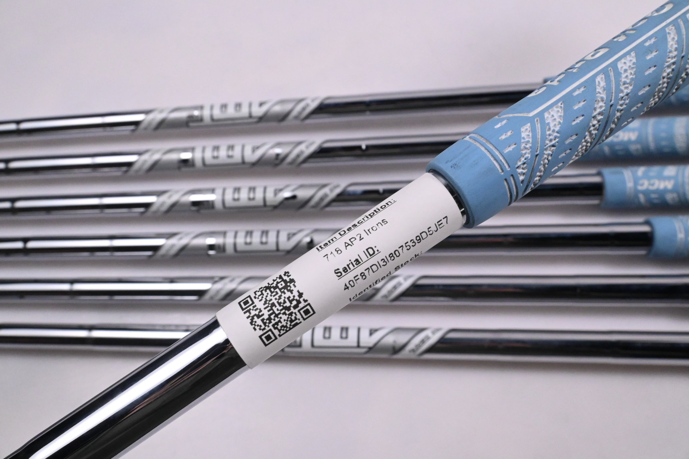 Titleist 718 AP2 Irons / 4-PW / Stiff Flex AMT Tour White S300 Shafts