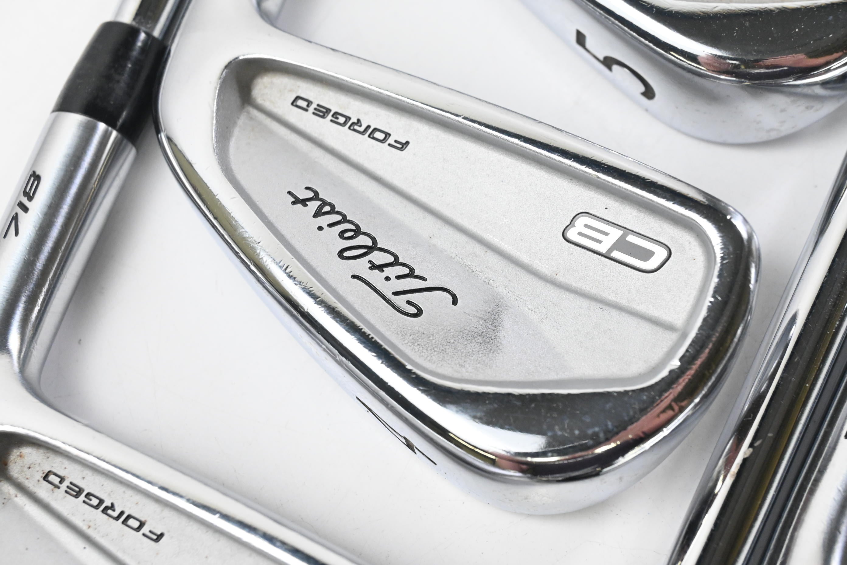 Titleist 718 CB/MB Combo Irons / 3-9i / X-Flex Project X Rifle Steel Shaft