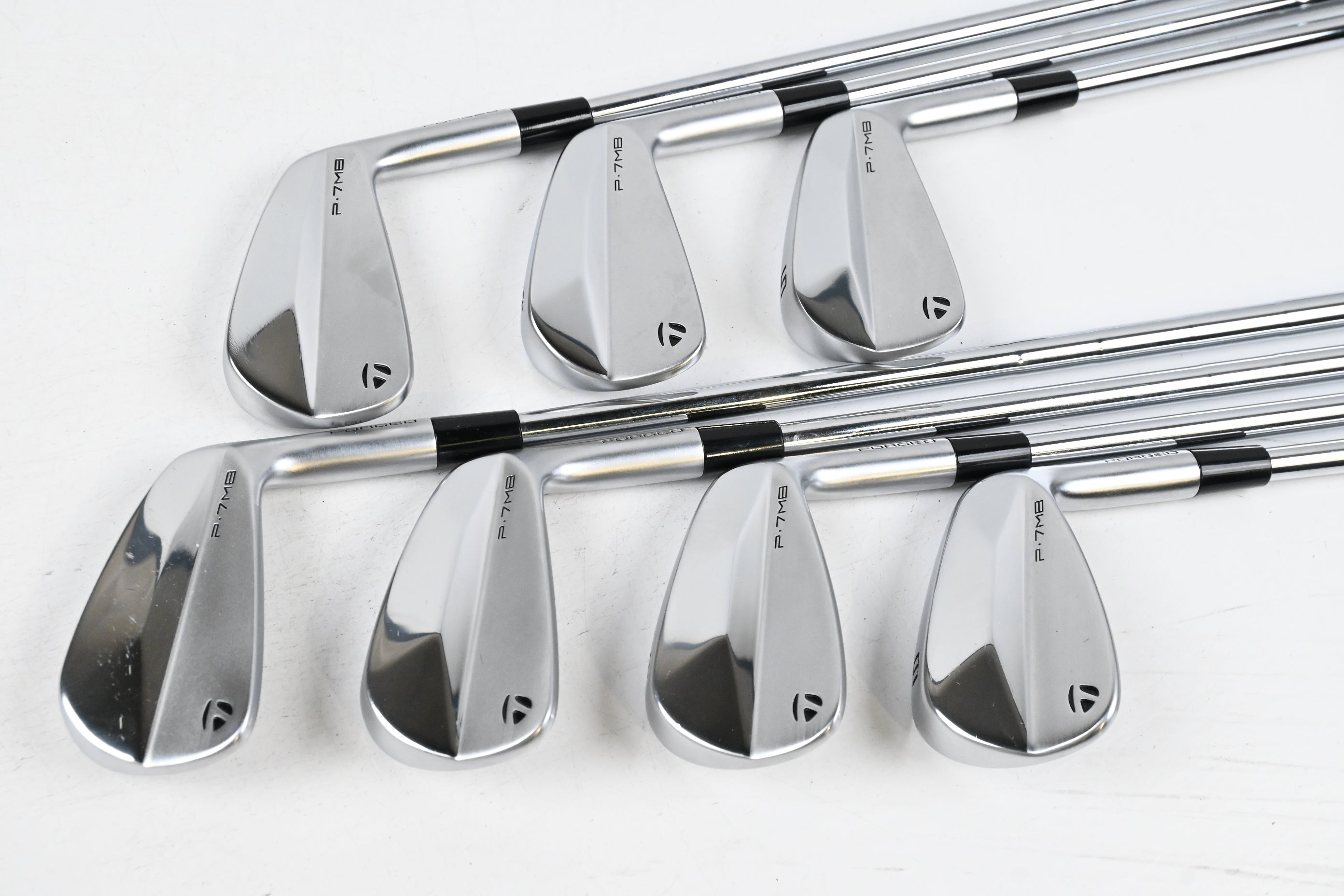 Taylormade P7MB 2023 Irons / 3-9i / Stiff Flex KBS Tour Shafts