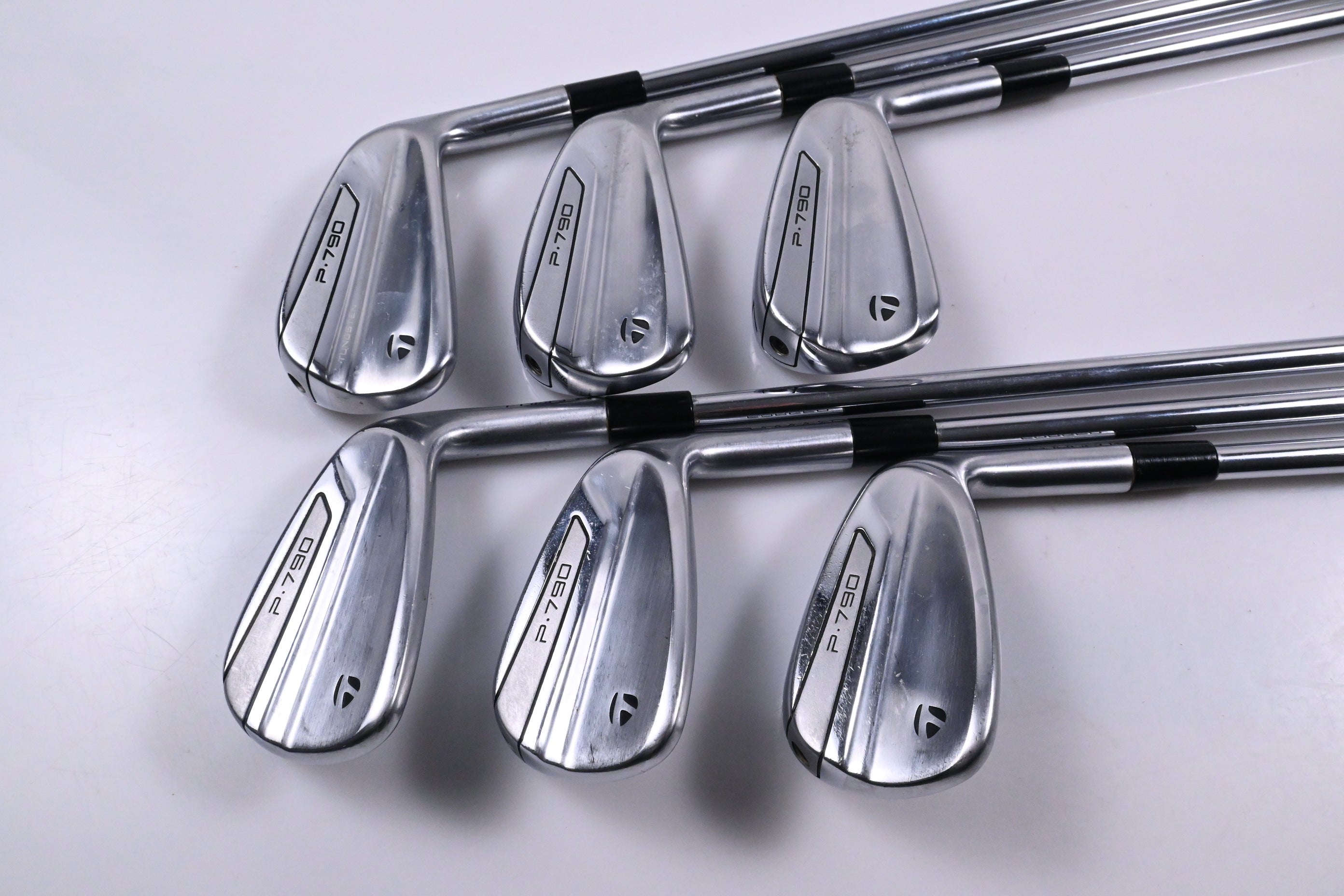 Taylormade P790 2019 Irons / 5-PW / Stiff Flex True Temper Dynamic Gold Shafts