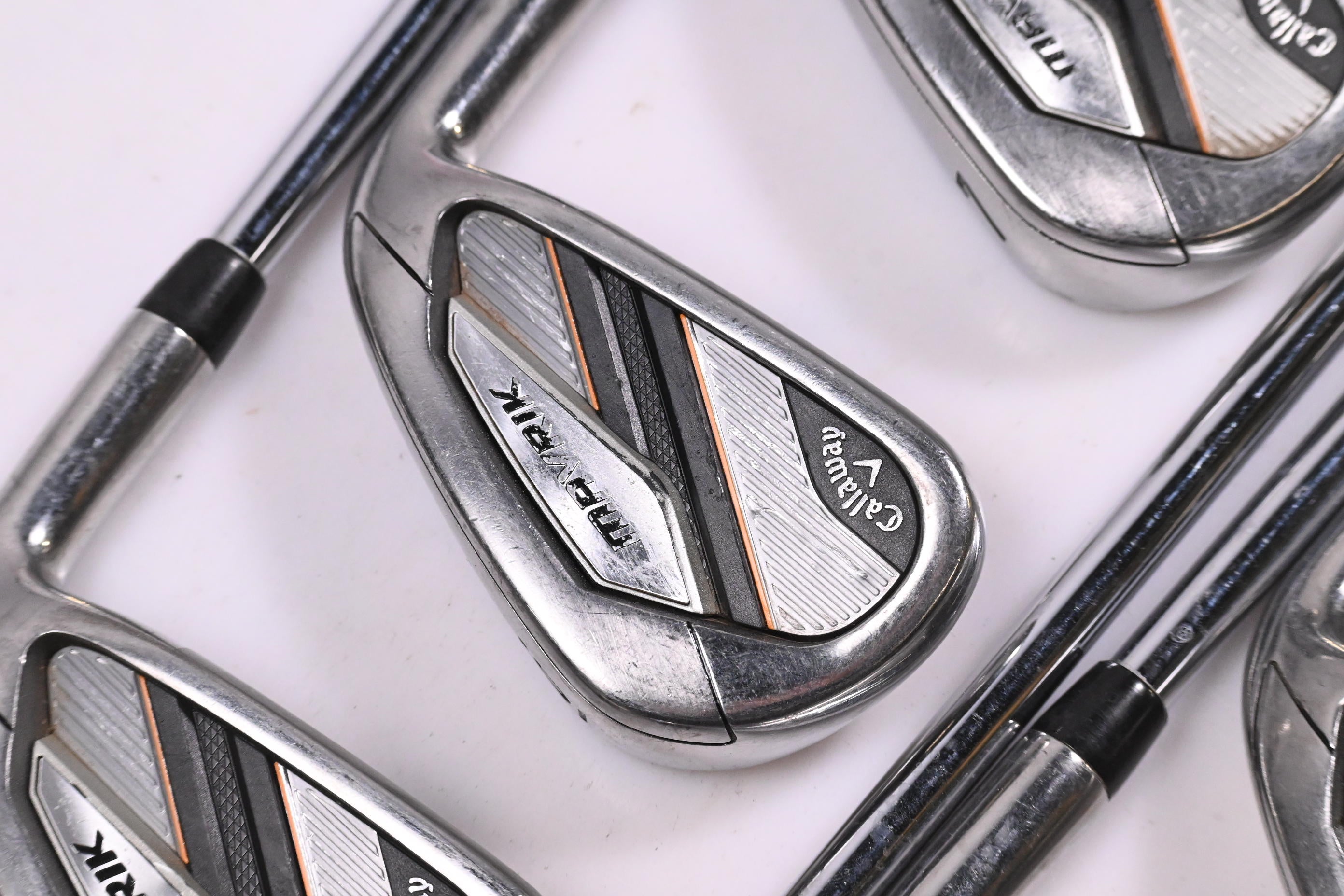 Callaway Mavrik Irons / 5-PW+GW / Stiff Flex Elevate ETS 95 Shafts