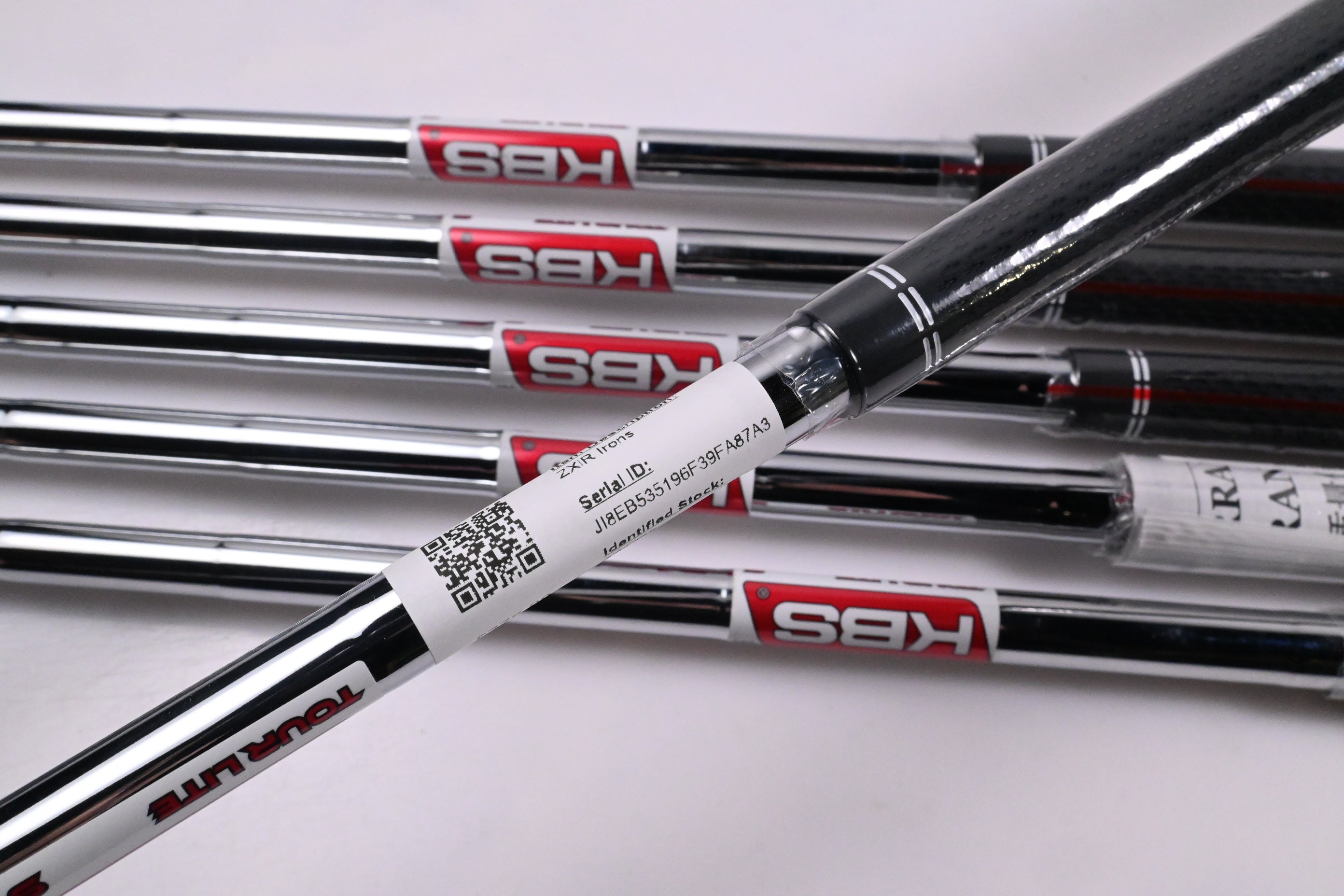 Srixon ZXiR Irons / 5-PW / Stiff Flex KBS Tour Lite Shafts