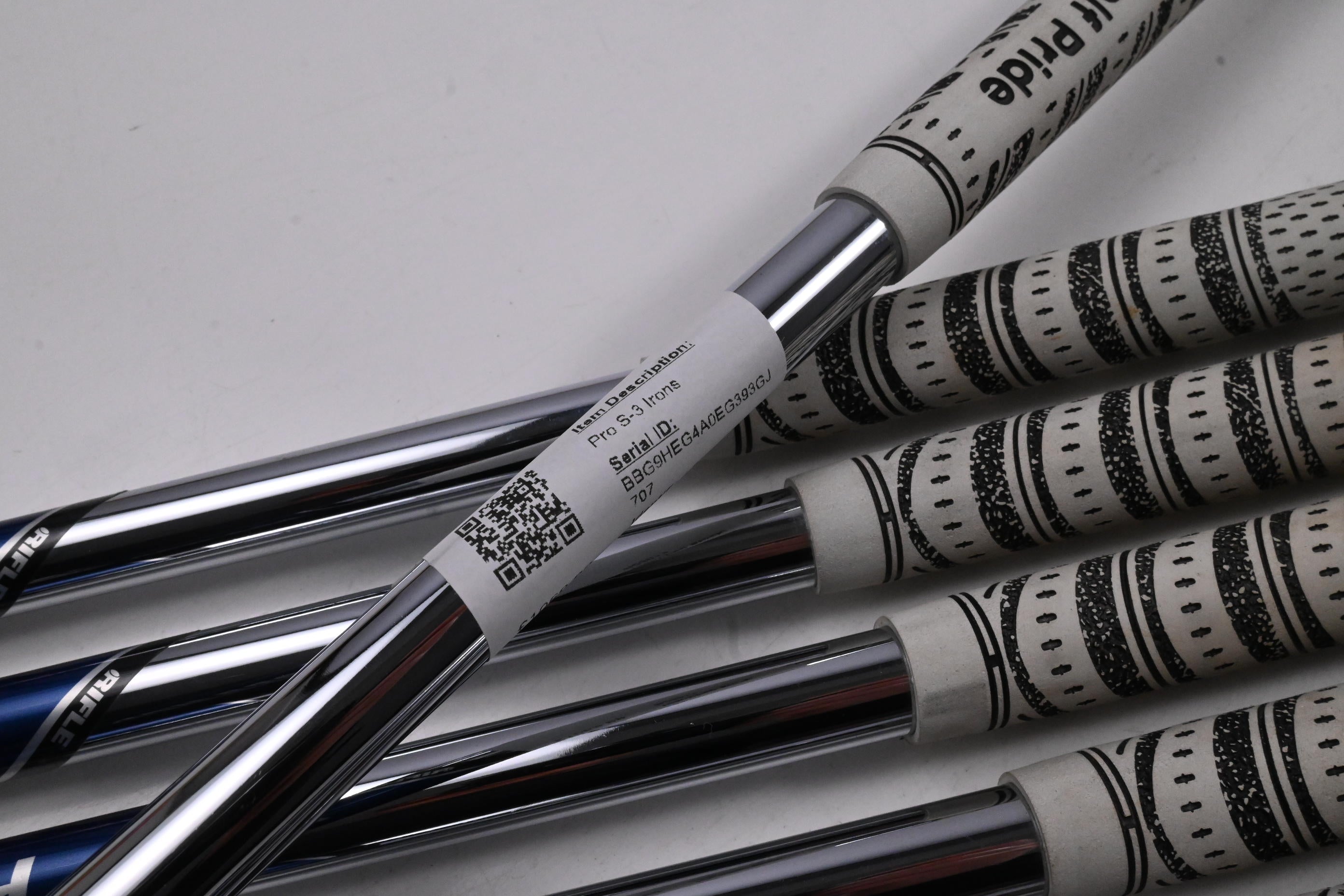 Mizuno Pro S-3 Irons / 4-PW / Stiff Flex Project X Rifle Shafts