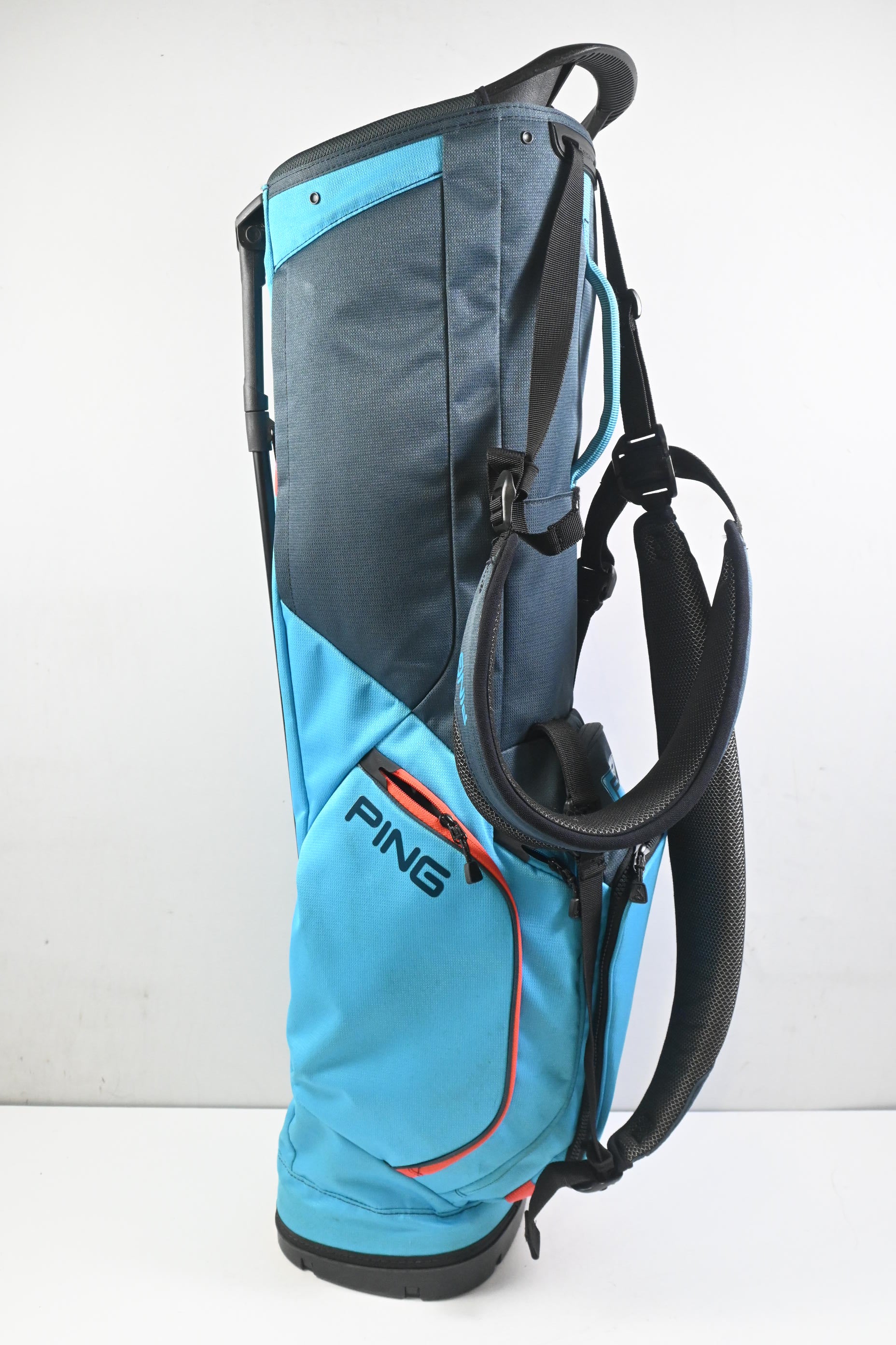 Ping Hoofer Lite Stand Bag / 4-Way Divider / Blue, Navy, Red