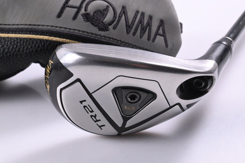 Honma TR21 #4 Hybrid / 21 Degree / Regular Flex Honma Vizard TR-20 65 Shaft
