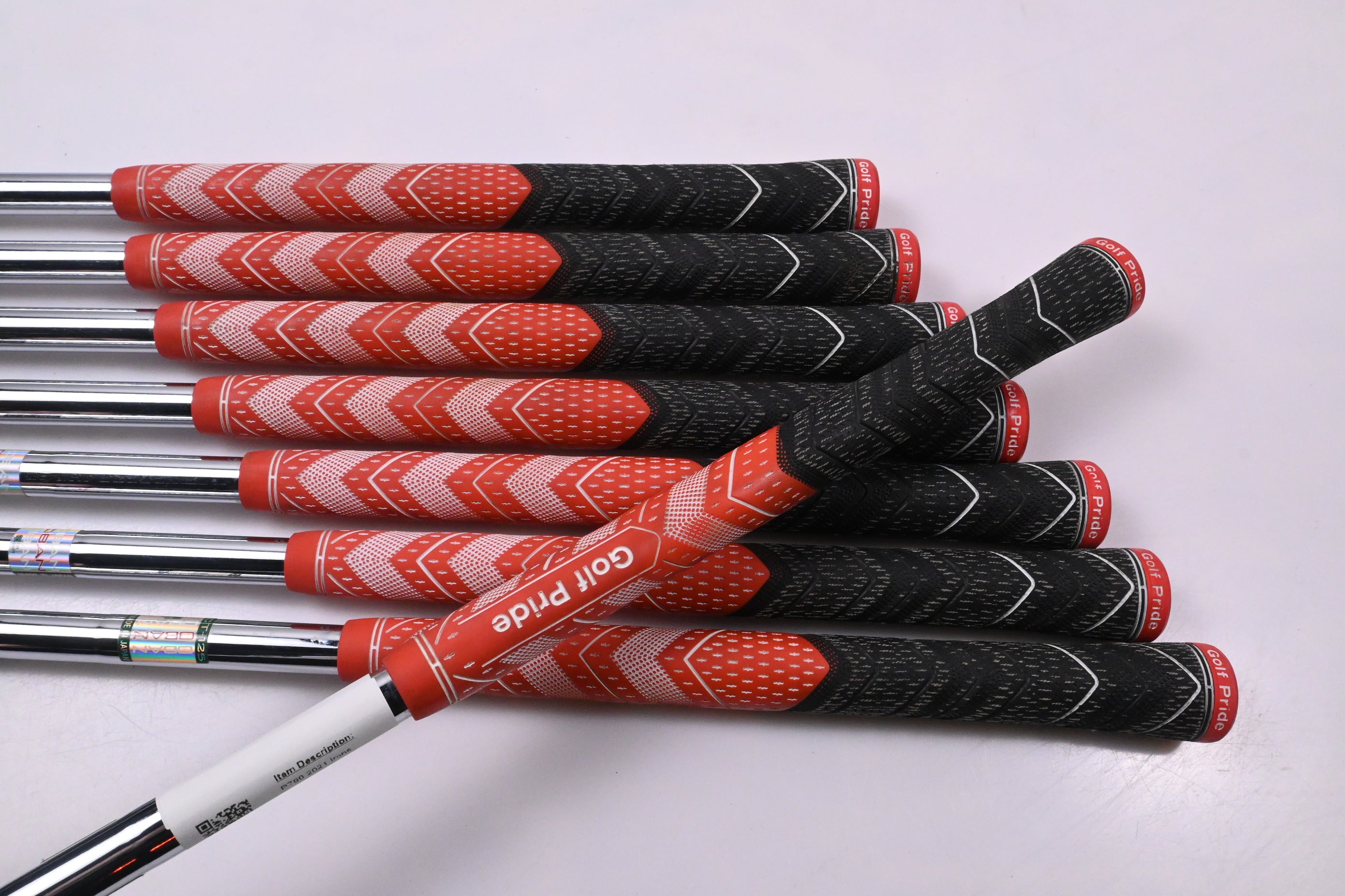 Taylormade P790/P770 2021 Irons / 3-PW / Stiff Flex Oban CT-125 Shafts