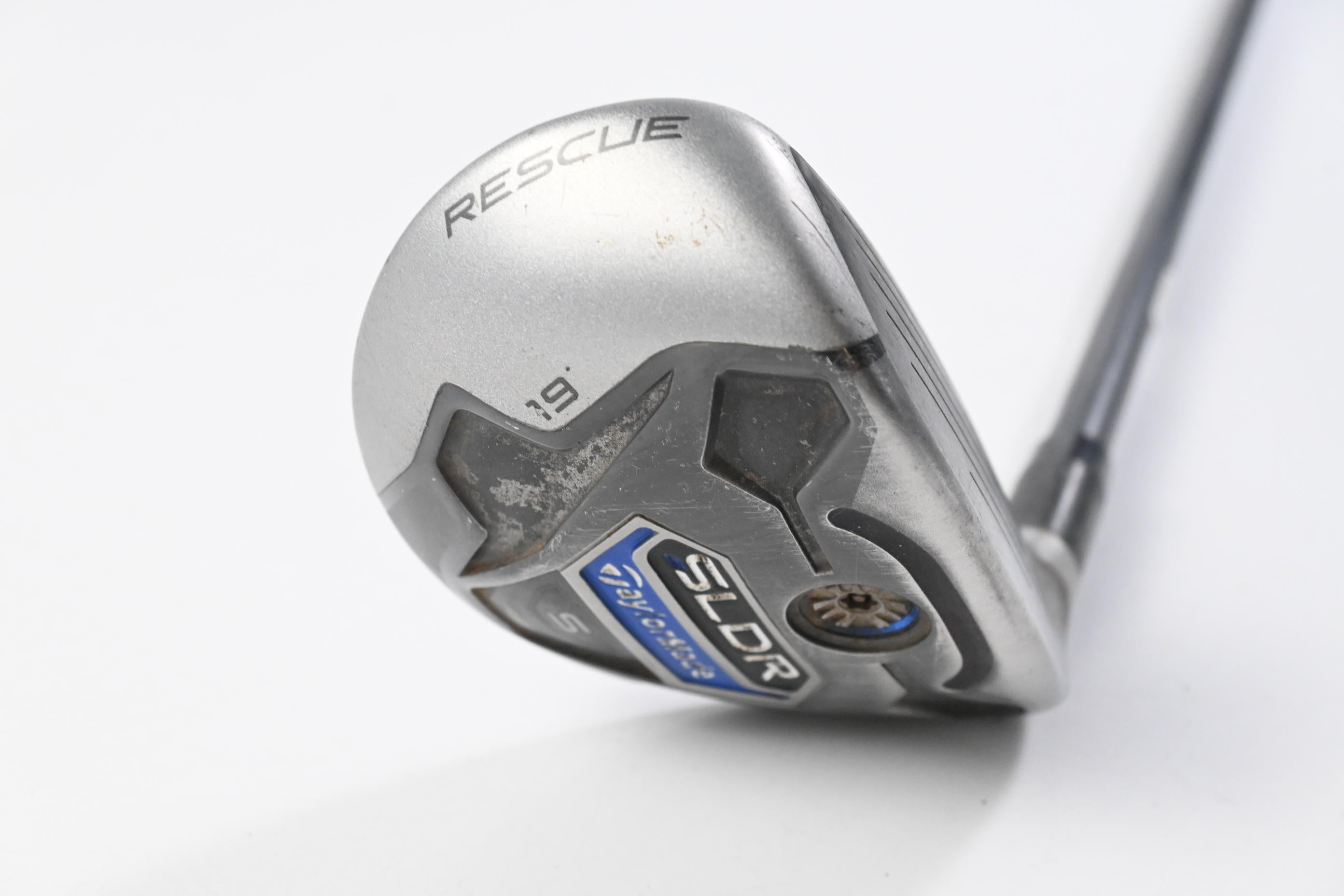 Taylormade SLDR-S #3 Hybrid / 19 Degree / Stiff Flex Fujikura Motore Speeder 72