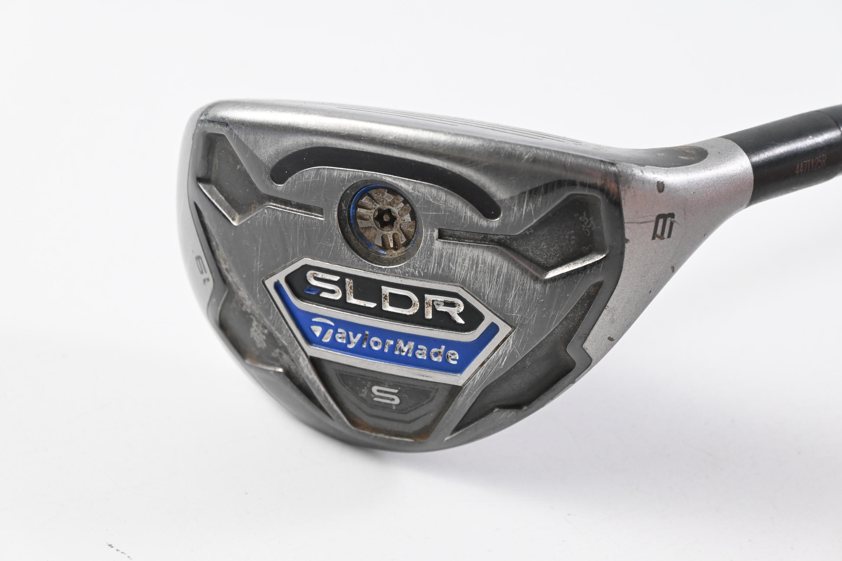 Taylormade SLDR-S #3 Hybrid / 19 Degree / Stiff Flex Fujikura Motore Speeder 72