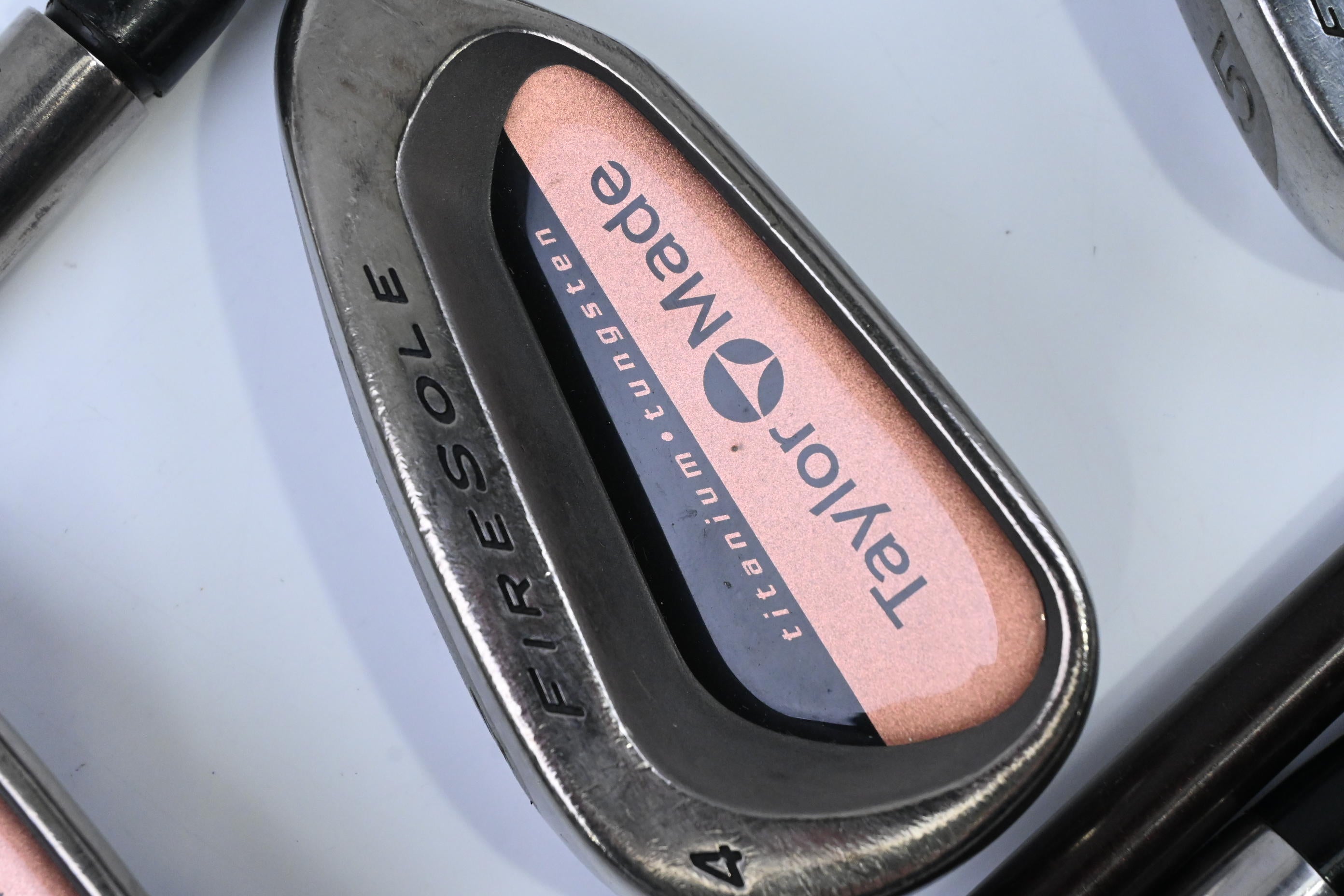 Taylormade Firesole Irons / 3-PW+SW / Stiff Flex Taylormade Bubble 90