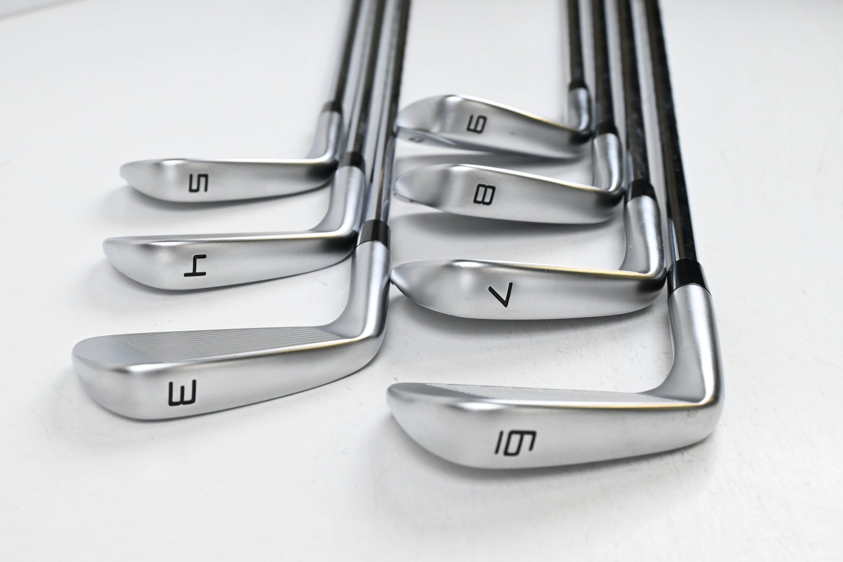 Taylormade P7MB 2023 Irons / 3-9i / Stiff Flex KBS Tour Shafts