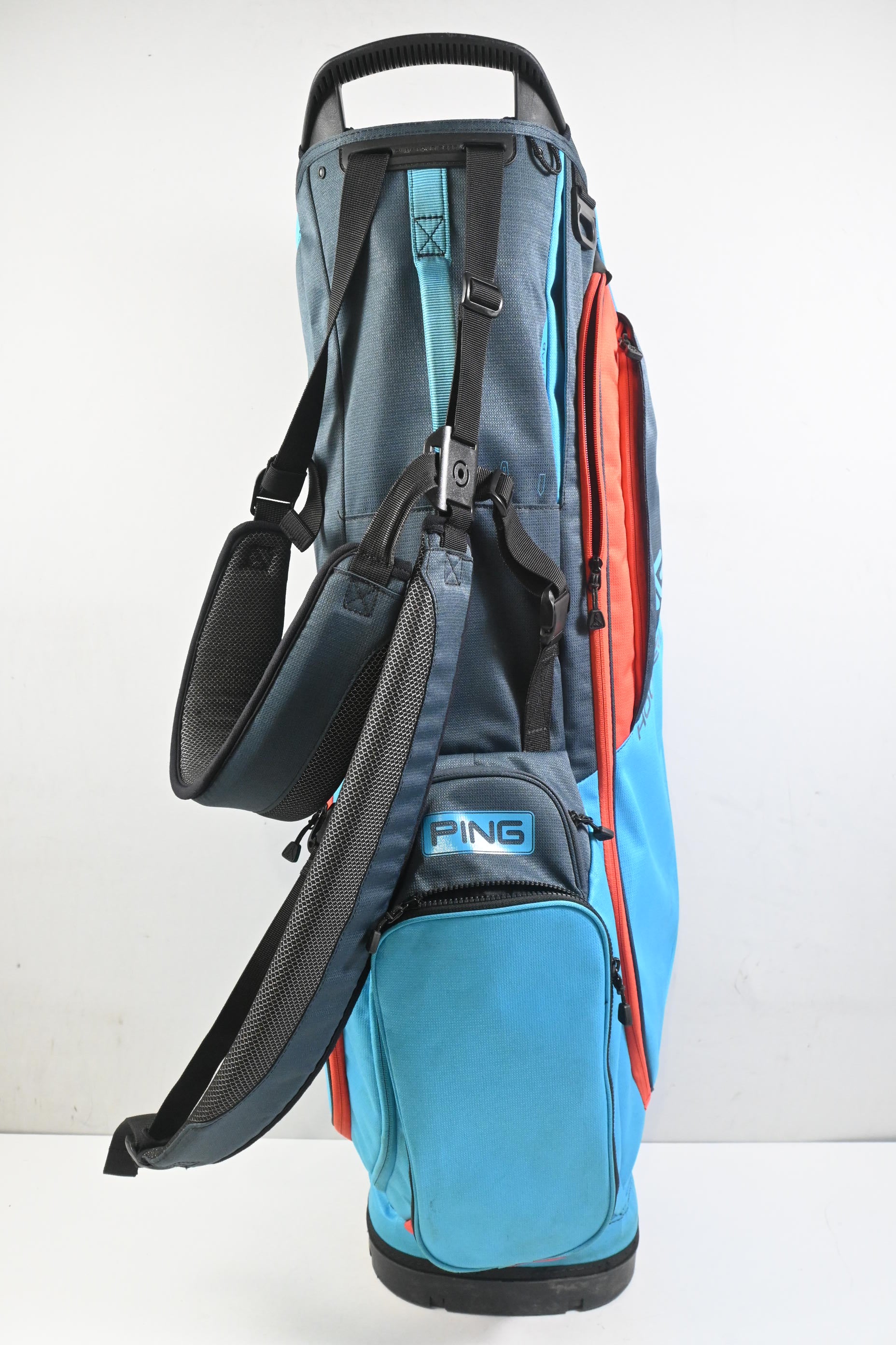 Ping Hoofer Lite Stand Bag / 4-Way Divider / Blue, Navy, Red