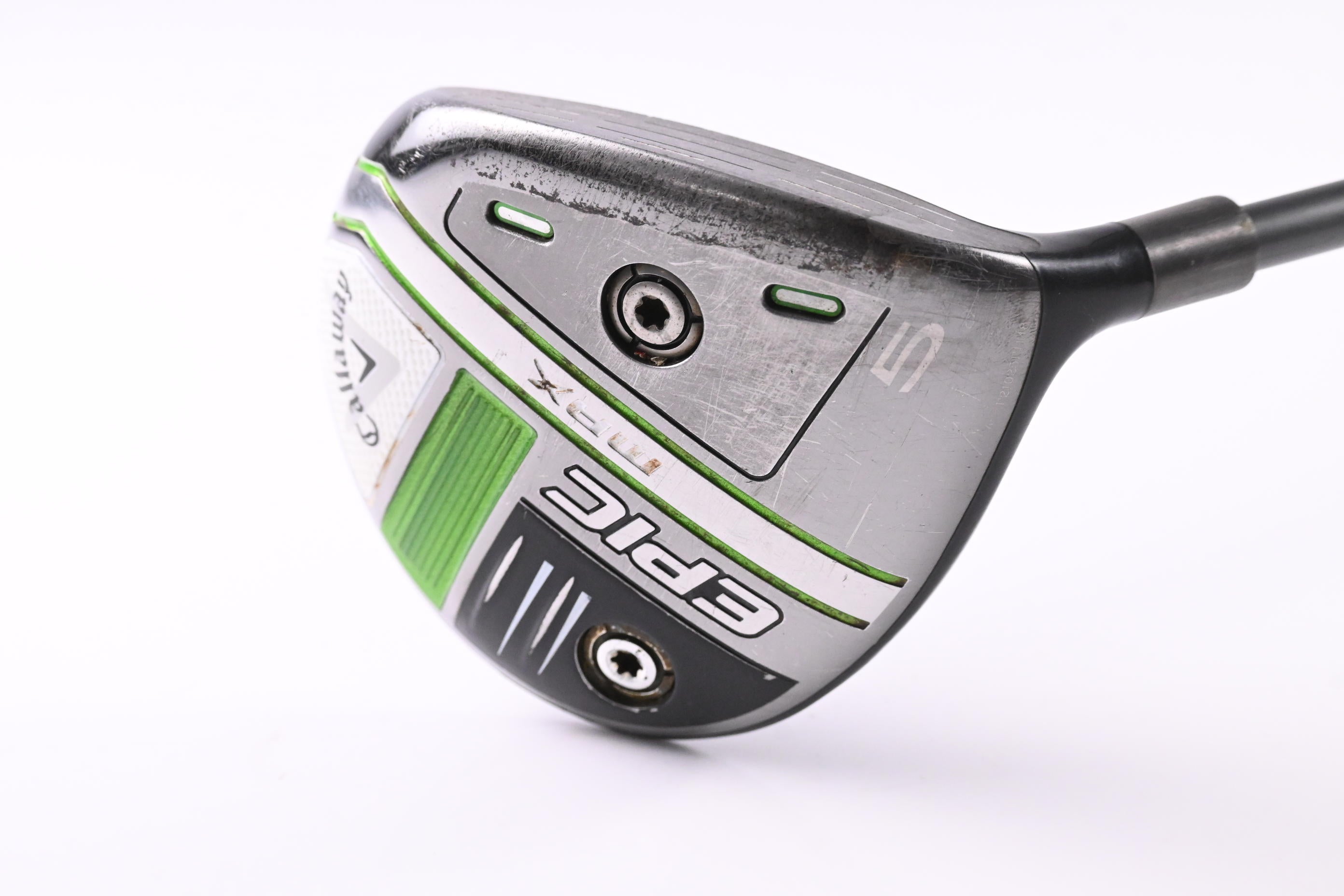 Callaway Epic Max #5 Wood / 18 Degree / Stiff Flex HZRDUS Smoke Green iM10 Shaft