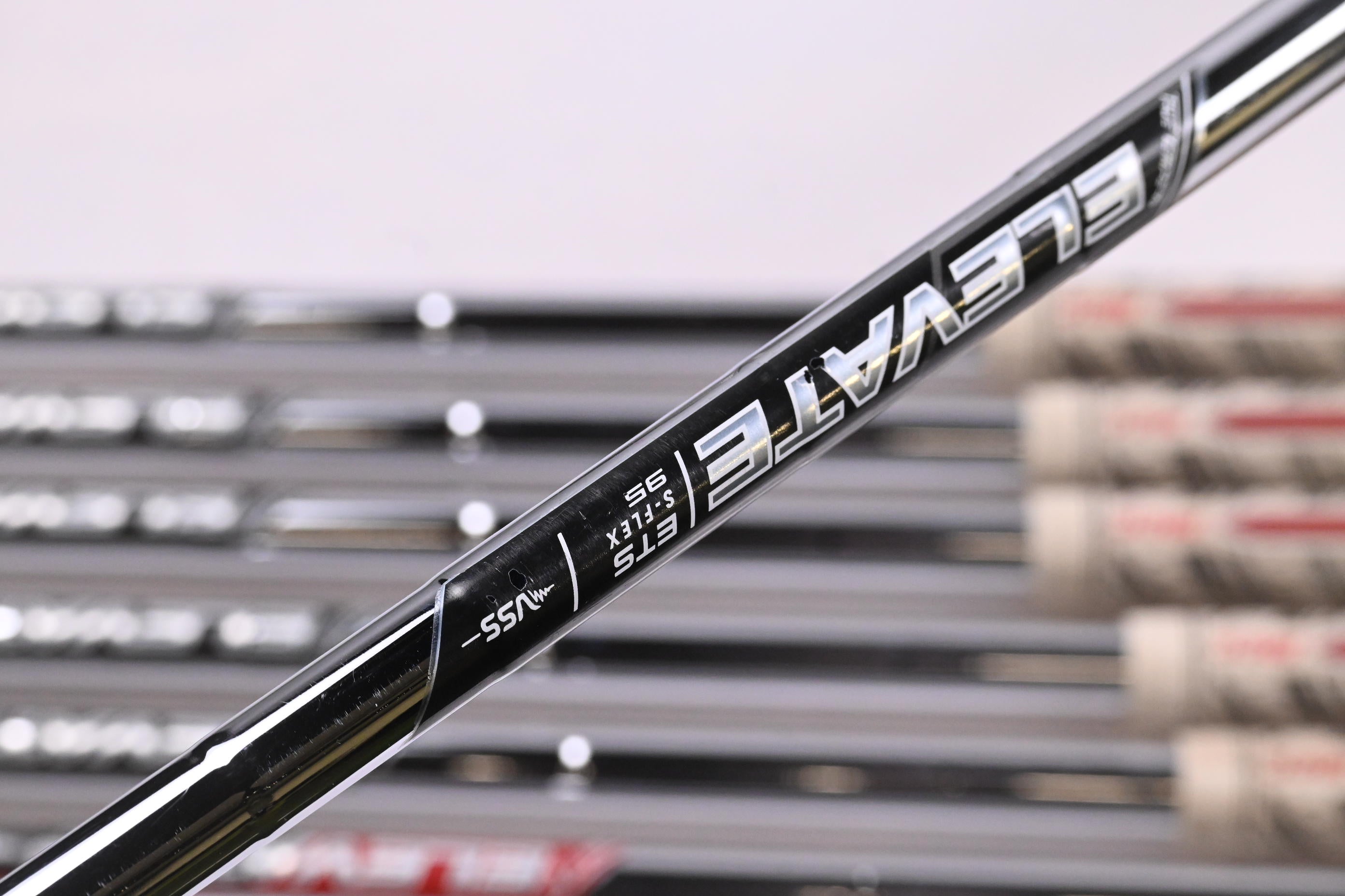 Callaway Mavrik Irons / 5-PW+GW / Stiff Flex Elevate ETS 95 Shafts