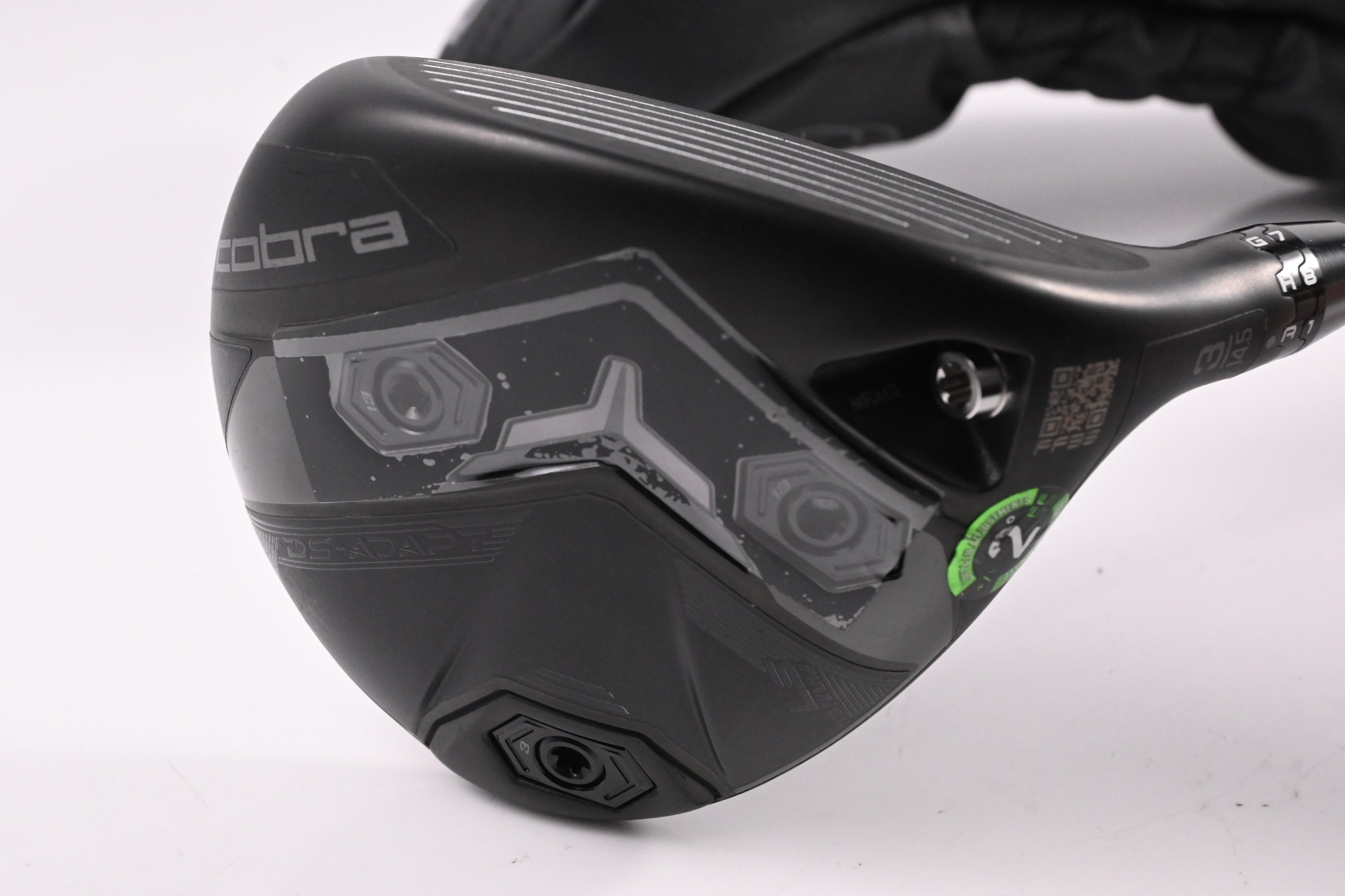 Cobra DS-Adapt LS Titanium #3 Wood / 14.5 Degree / Stiff Flex Denali Black 70