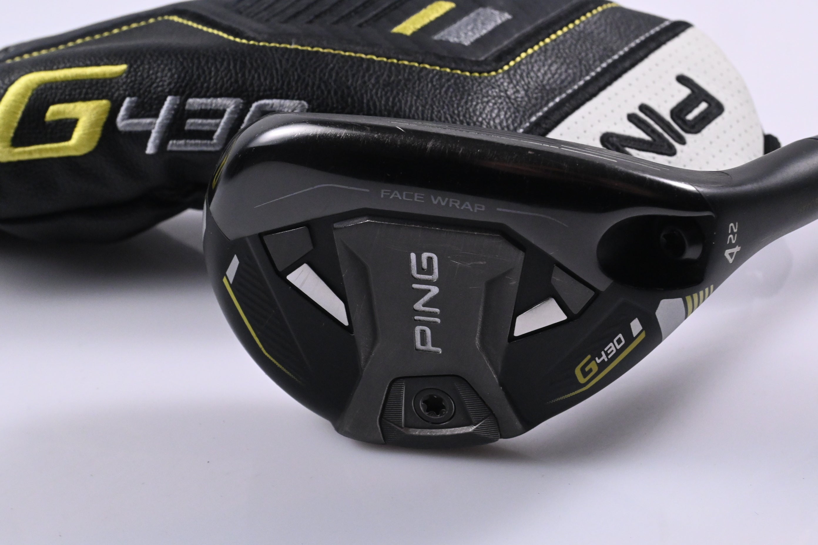 Ping G430 #4 Hybrid / 22 Degree / Regular Flex Ping Alta CB Black 70 Shaft