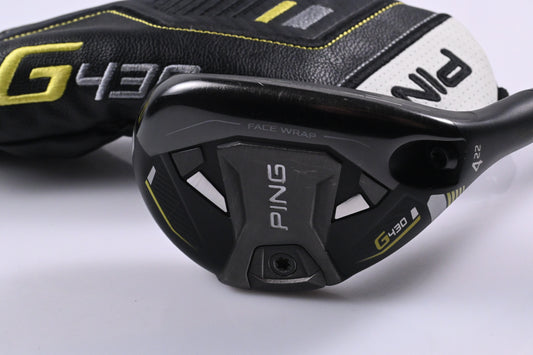 Ping G430 #4 Hybrid / 22 Degree / Regular Flex Ping Alta CB Black 70 Shaft