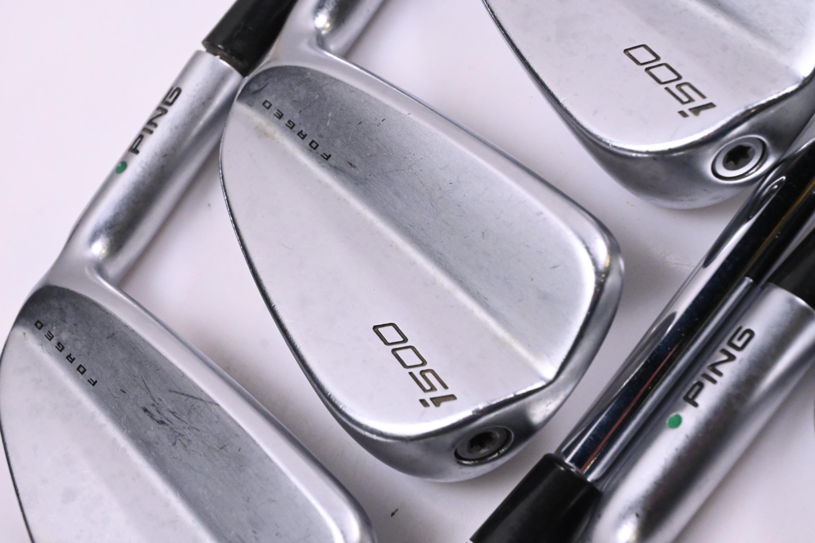 Ping i500 Irons / 5-PW+GW / Green Dot / Regular Flex Dynamic Gold 105 R300
