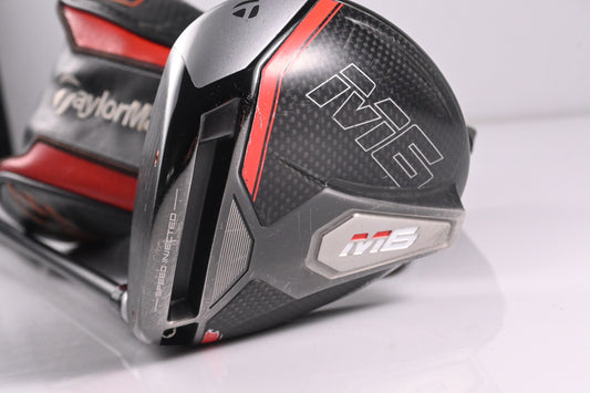 Left Hand Taylormade M6 Driver / 10.5 Degree / Stiff Flex Hzrdus Black 62 Shaft