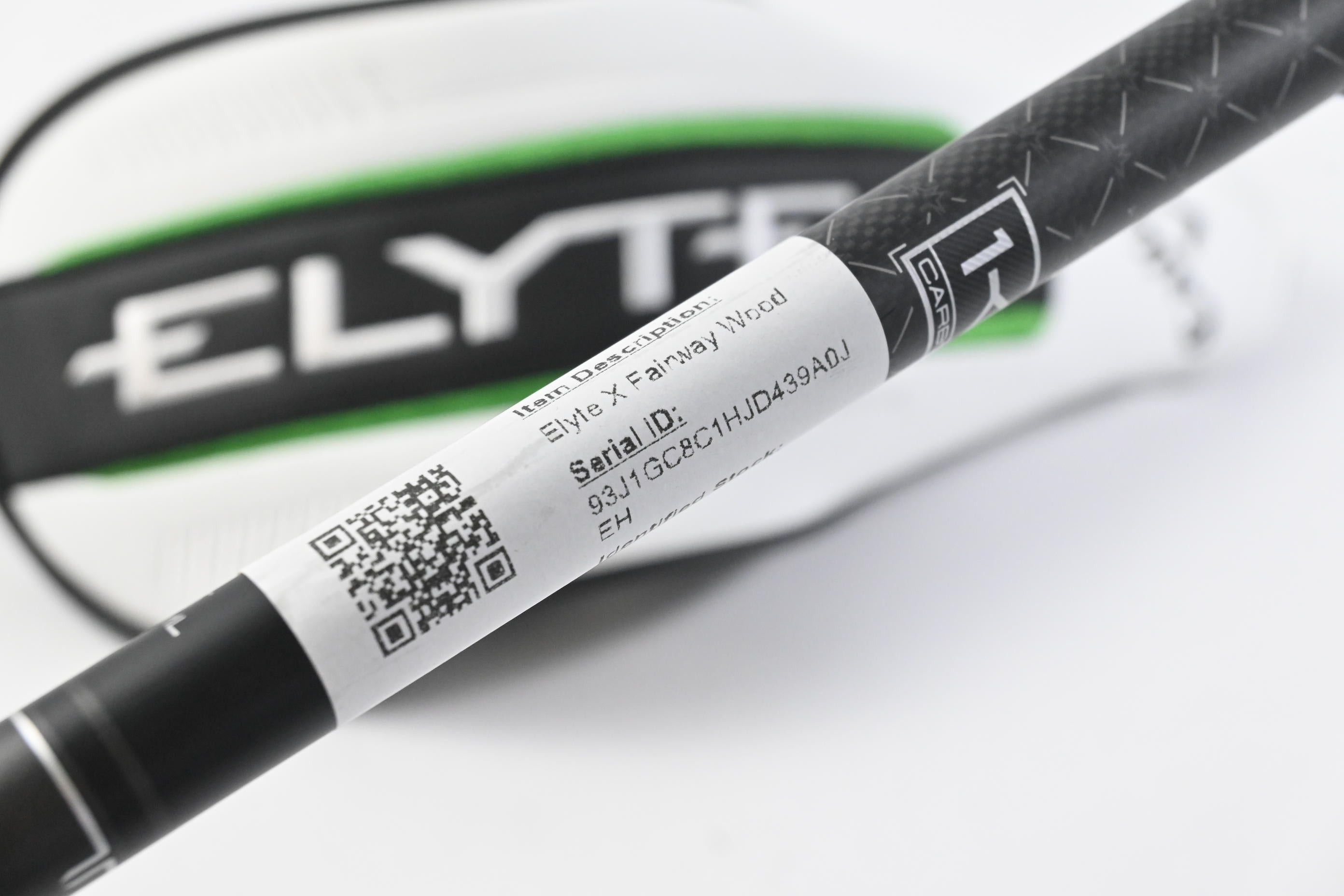 Callaway Elyte X #3 Wood / 15 Degree / Stiff Flex Tensei 1K Black 75 Shaft