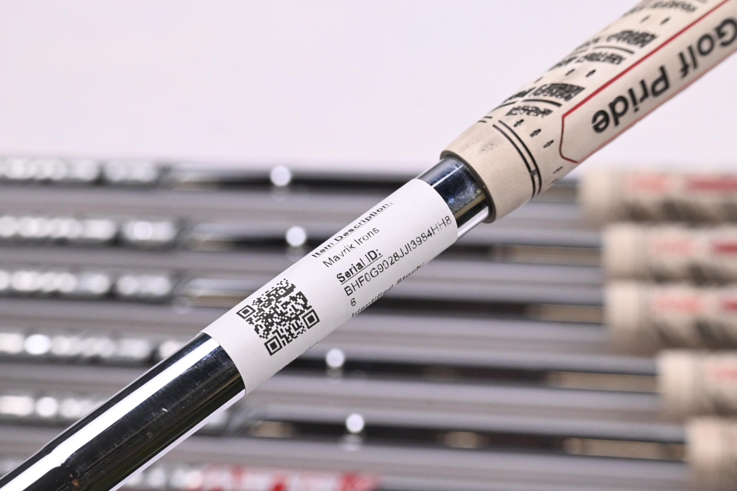 Callaway Mavrik Irons / 5-PW+GW / Stiff Flex Elevate ETS 95 Shafts