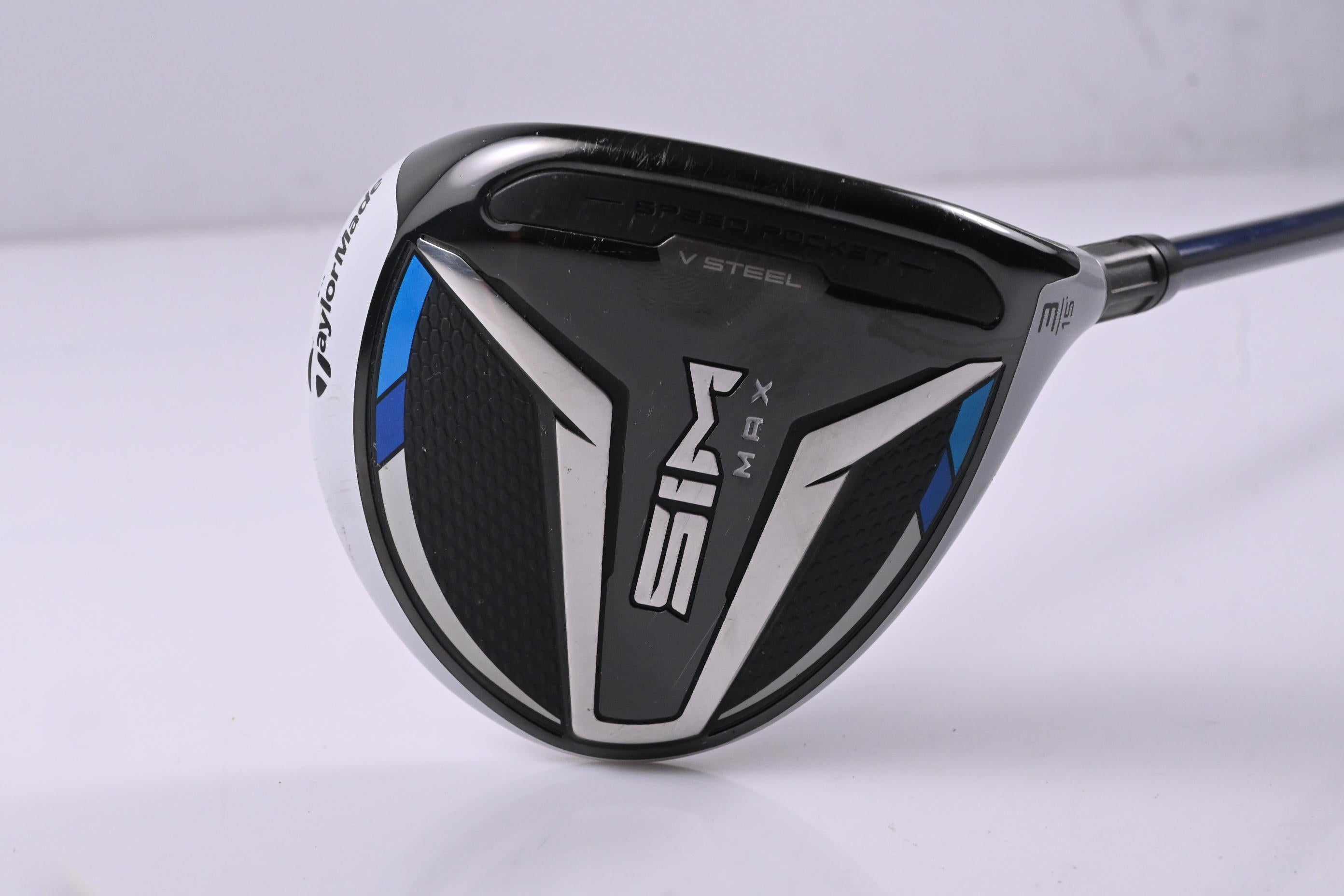 Taylormade SIM Max #3 Wood / 15 Degree / Stiff Flex Ventus Blue 6 Shaft