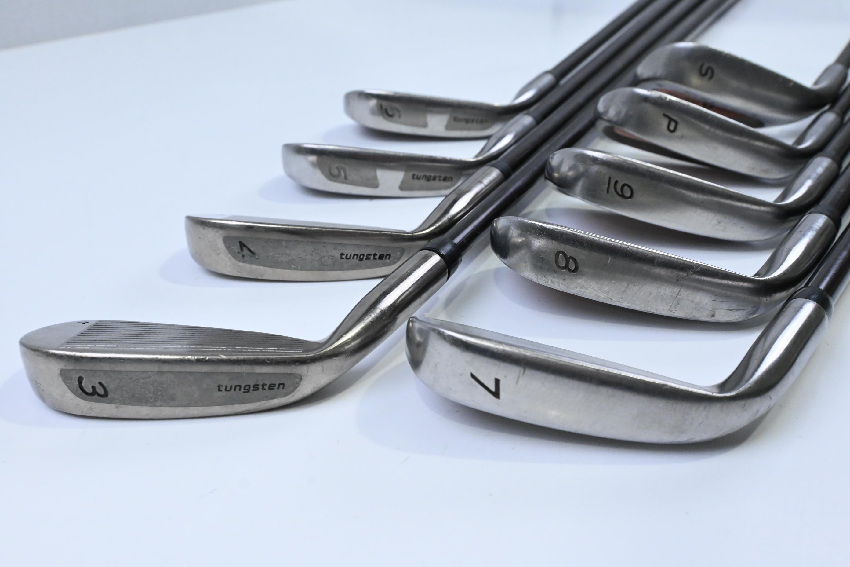 Taylormade Firesole Irons / 3-PW+SW / Stiff Flex Taylormade Bubble 90
