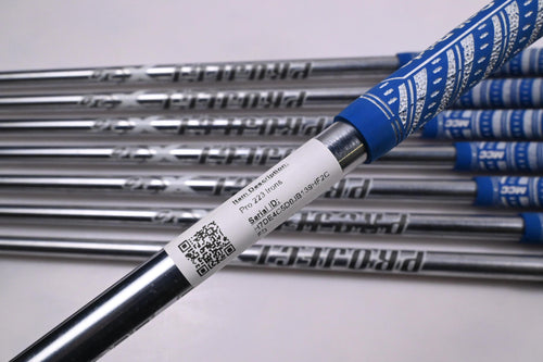 Mizuno Pro 223 Irons / 4-PW+GW / Stiff Flex Project X IO 110 Shafts
