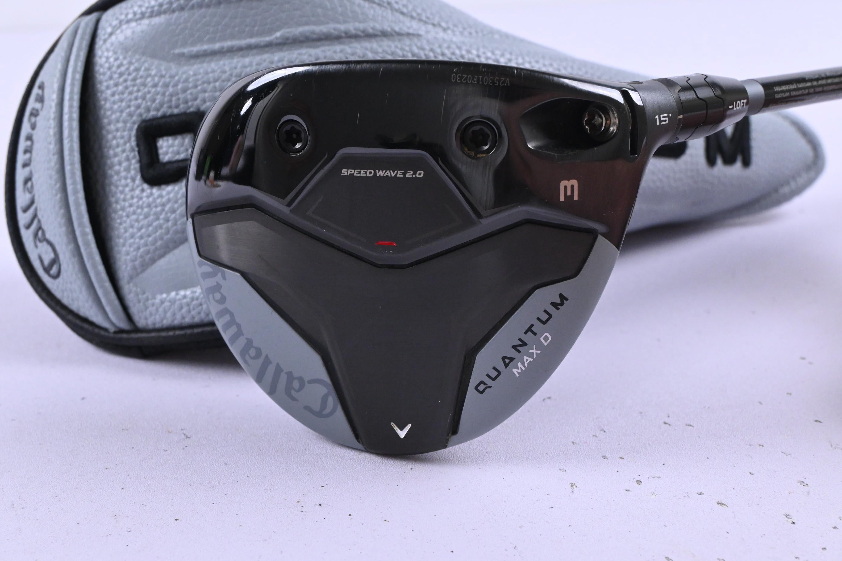 Callaway Quantum Max #3 Wood / 15 Degree / Regular Flex Denali Frost Silver 60