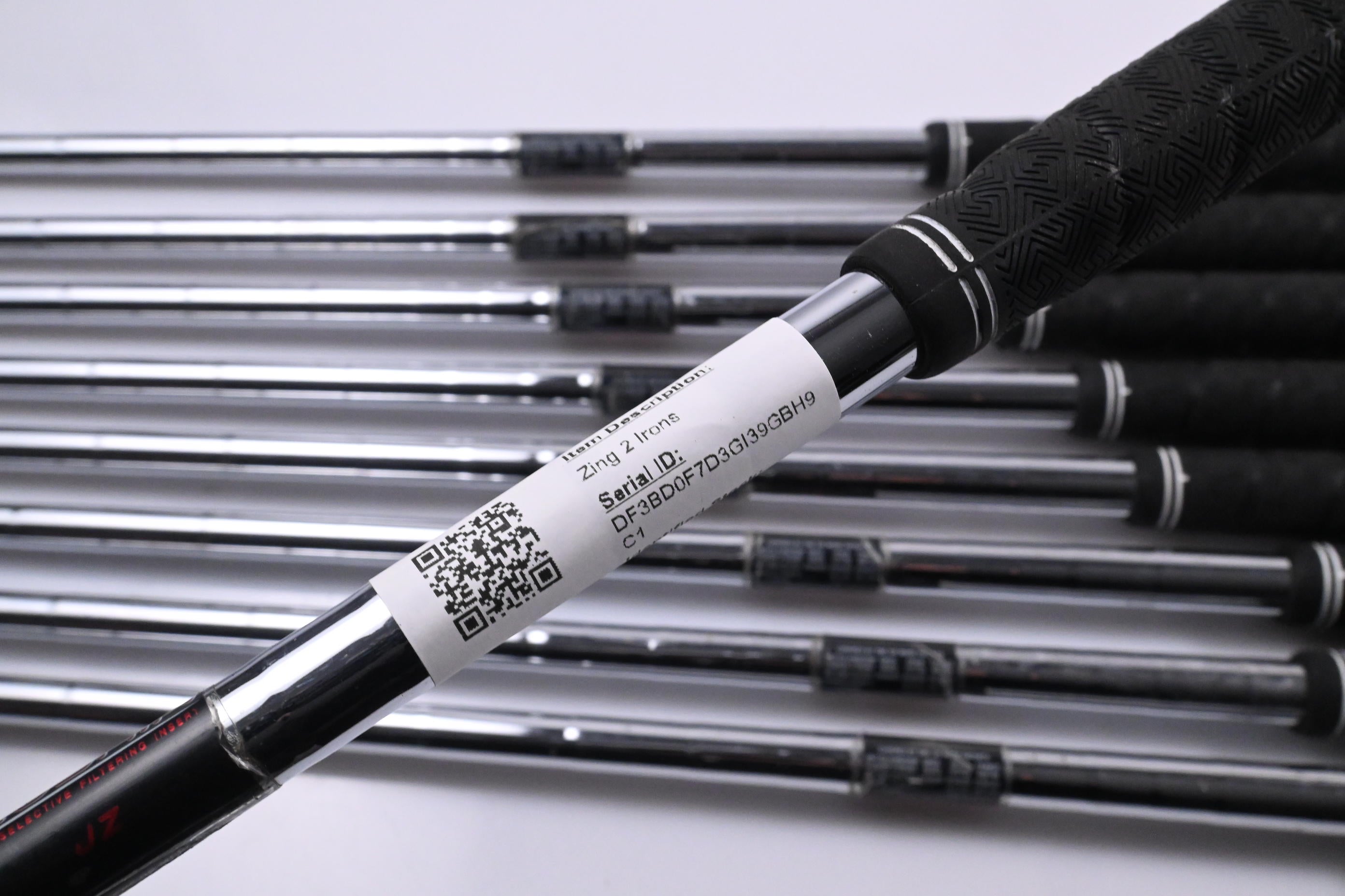 Ping Zing 2 Irons / 3-PW+SW / Blue Dot / Stiff Flex Ping Cushin Shafts