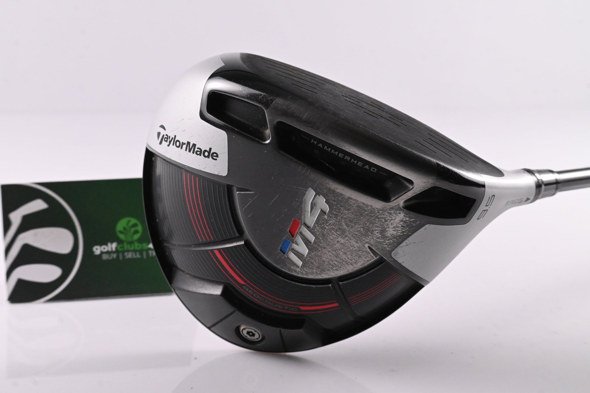 Taylormade M4 Driver / 9.5 Degree / Tour Stiff Flex Aldila Rogue Silver 130 MSI