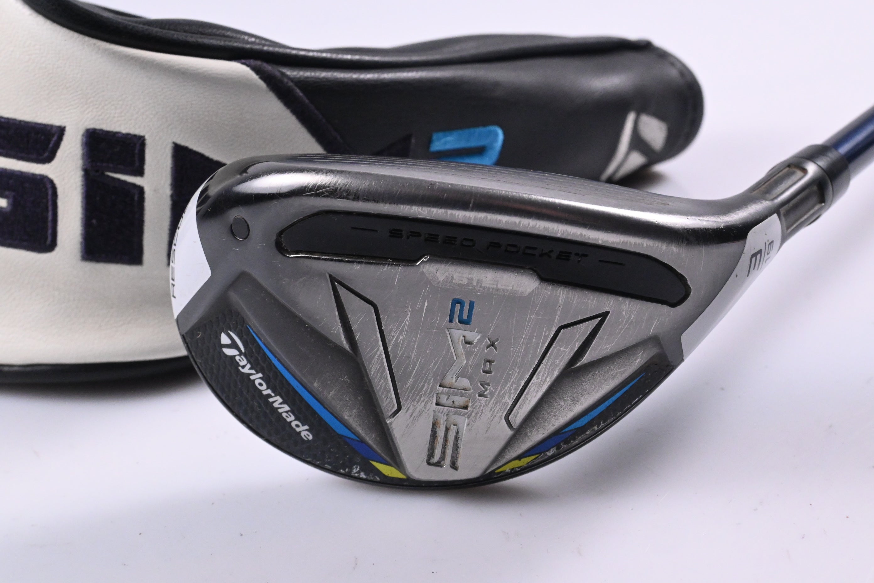 Taylormade SIM2 Max #3 Hybrid / 19 Degree / Regular Flex Ventus Blue 6 Shaft