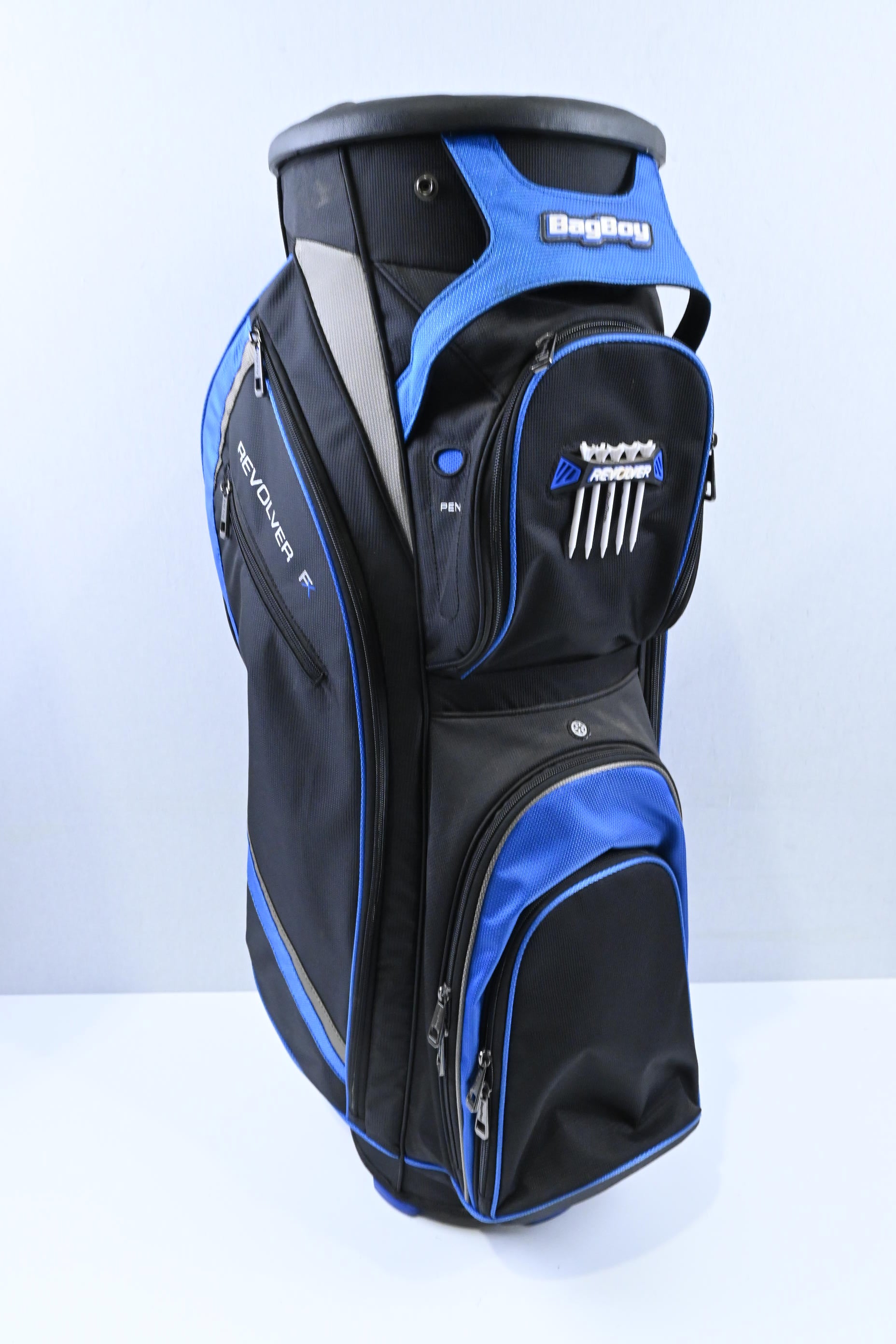 BagBoy Revolver Cart Bag / 13-Way / Black, Blue