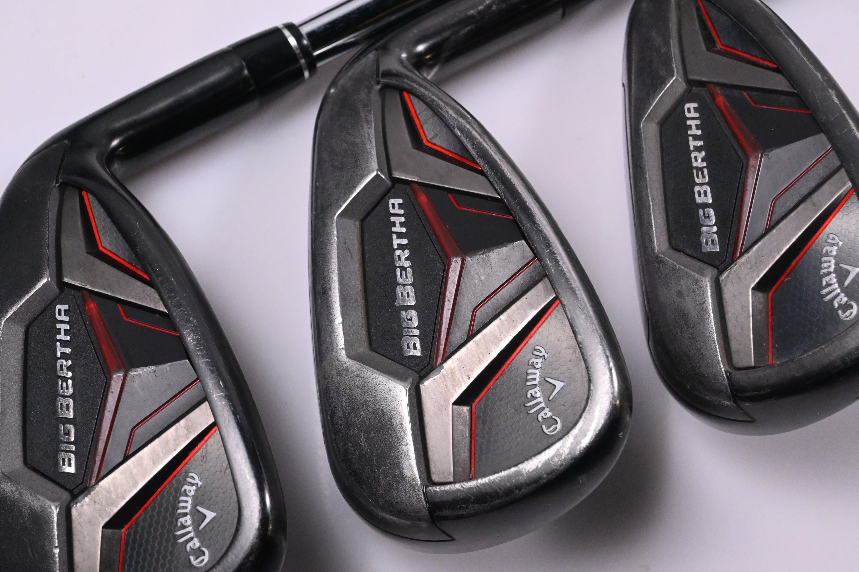 Callaway Big Bertha CF19 Irons / 7-PW+SW / Regular Flex KBS MAX 90 Shafts