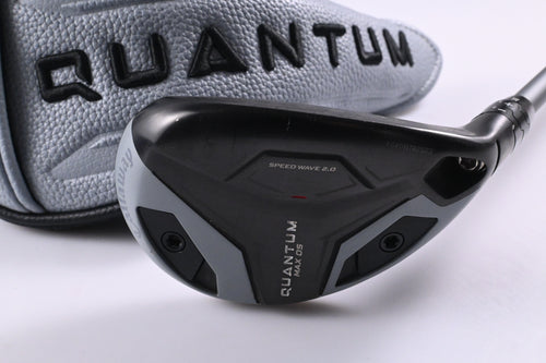 Callaway Quantum Max OS #4 Hybrid / 20 Degree / Regular Flex Denali Frost Silver